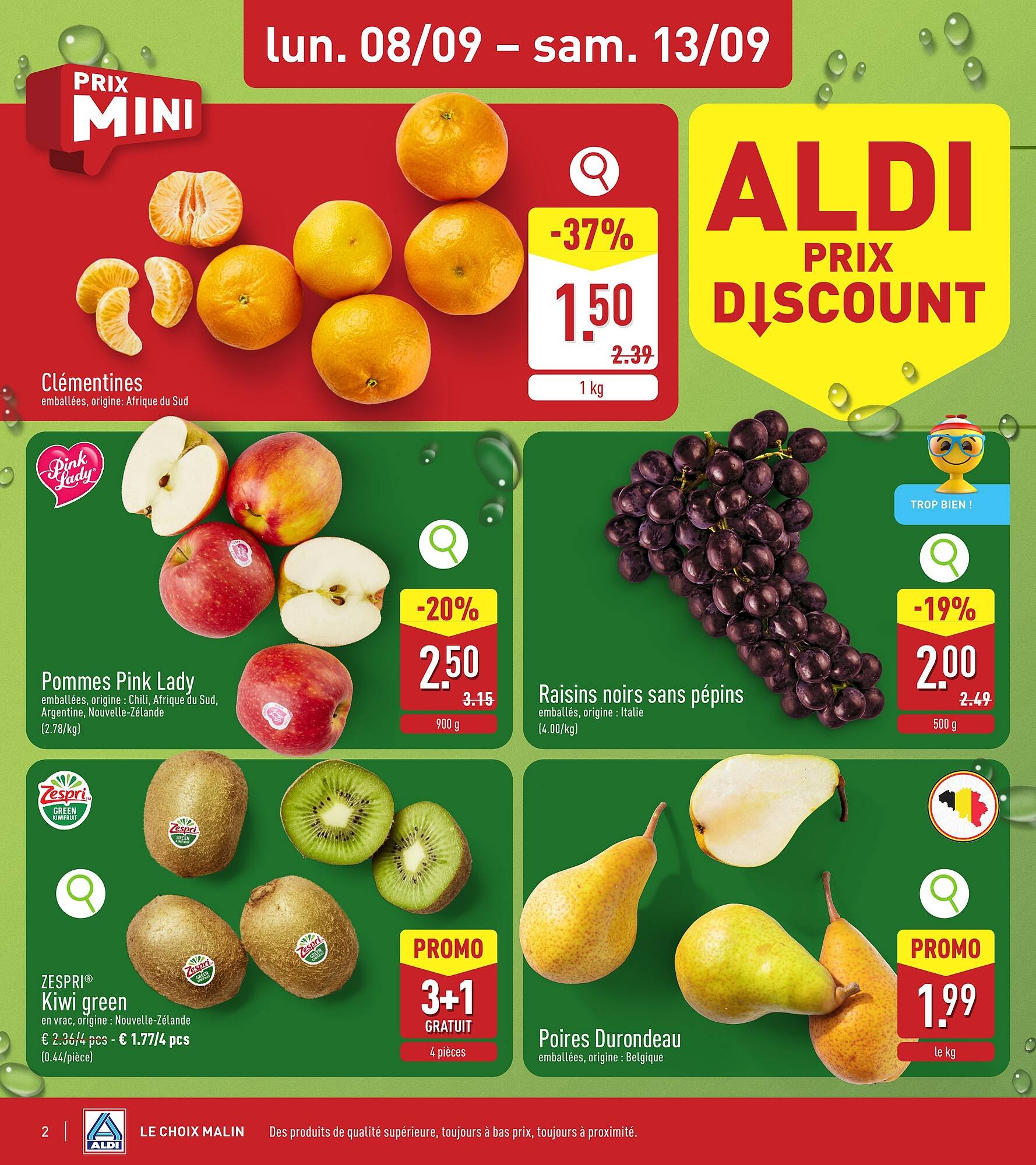 ALDI Dépliant (2025-09-08 - 2025-09-13)