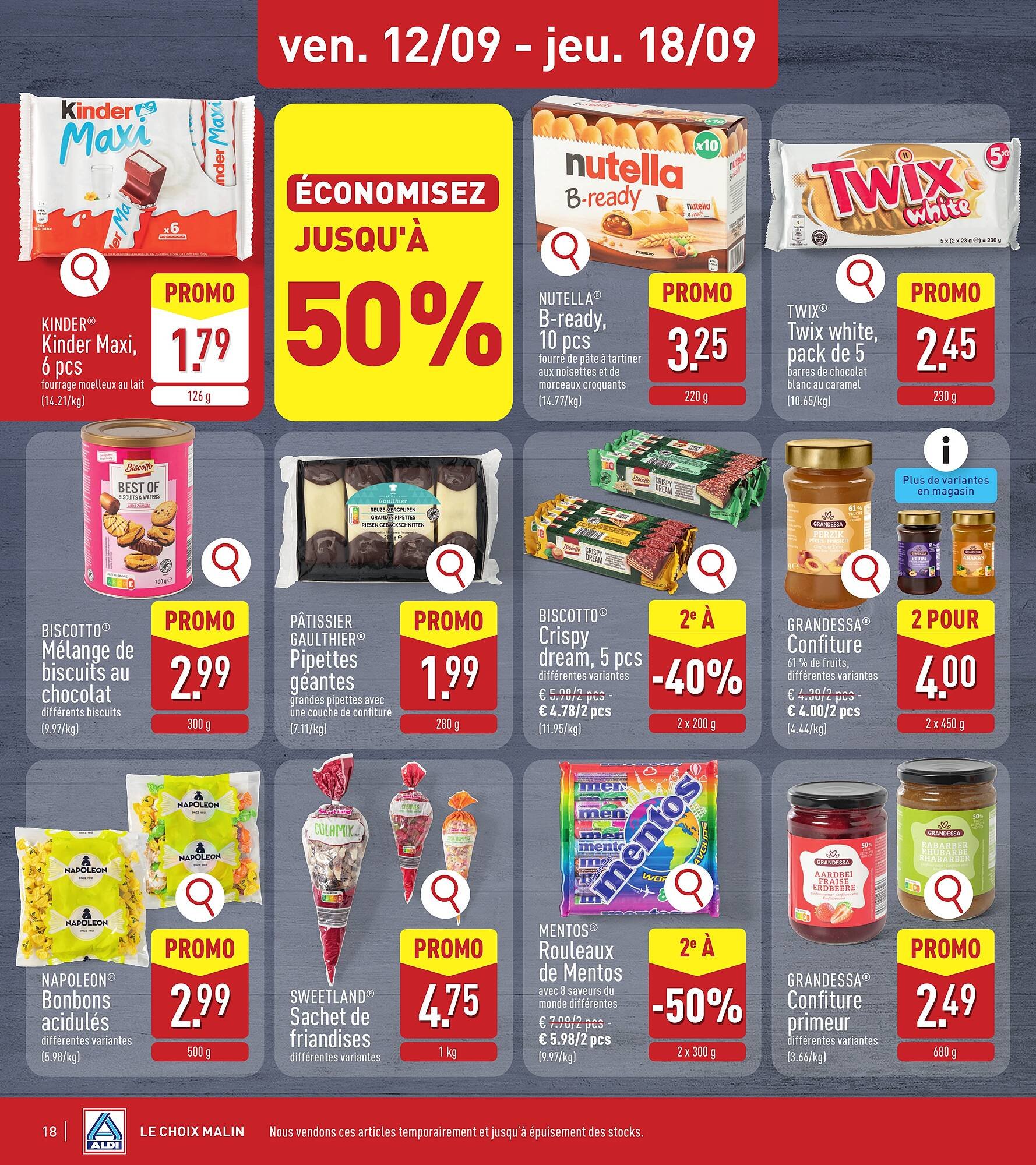 ALDI Dépliant (2025-09-08 - 2025-09-13)