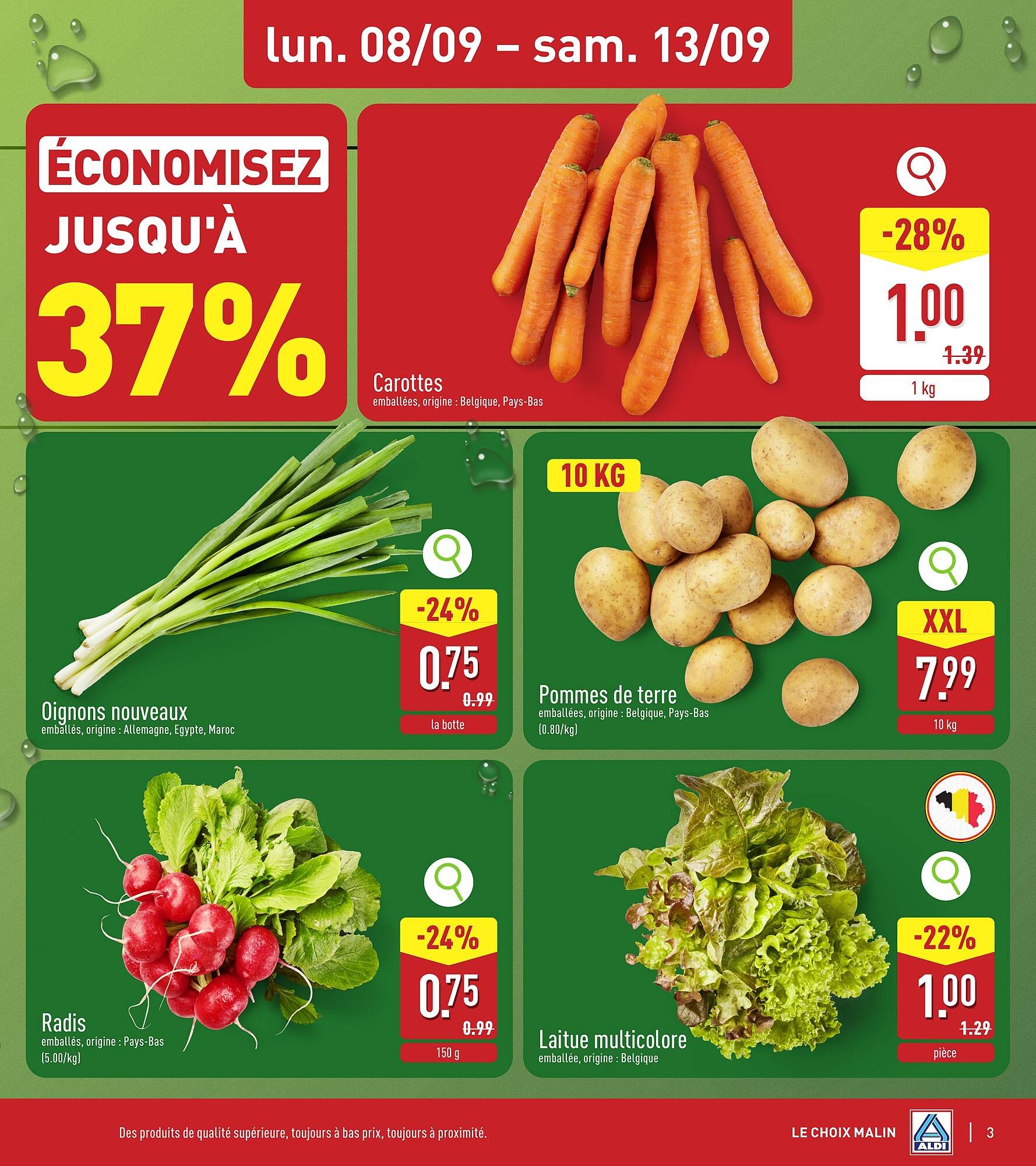 ALDI Dépliant (2025-09-08 - 2025-09-13)