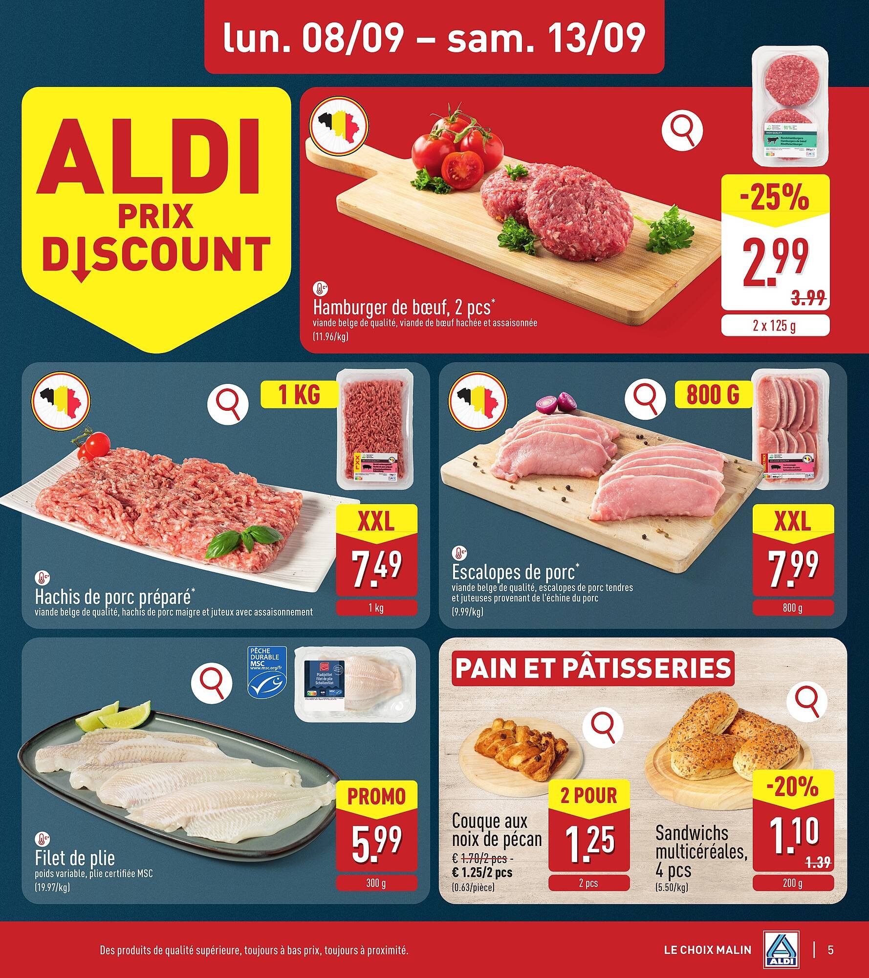 ALDI Dépliant (2025-09-08 - 2025-09-13)