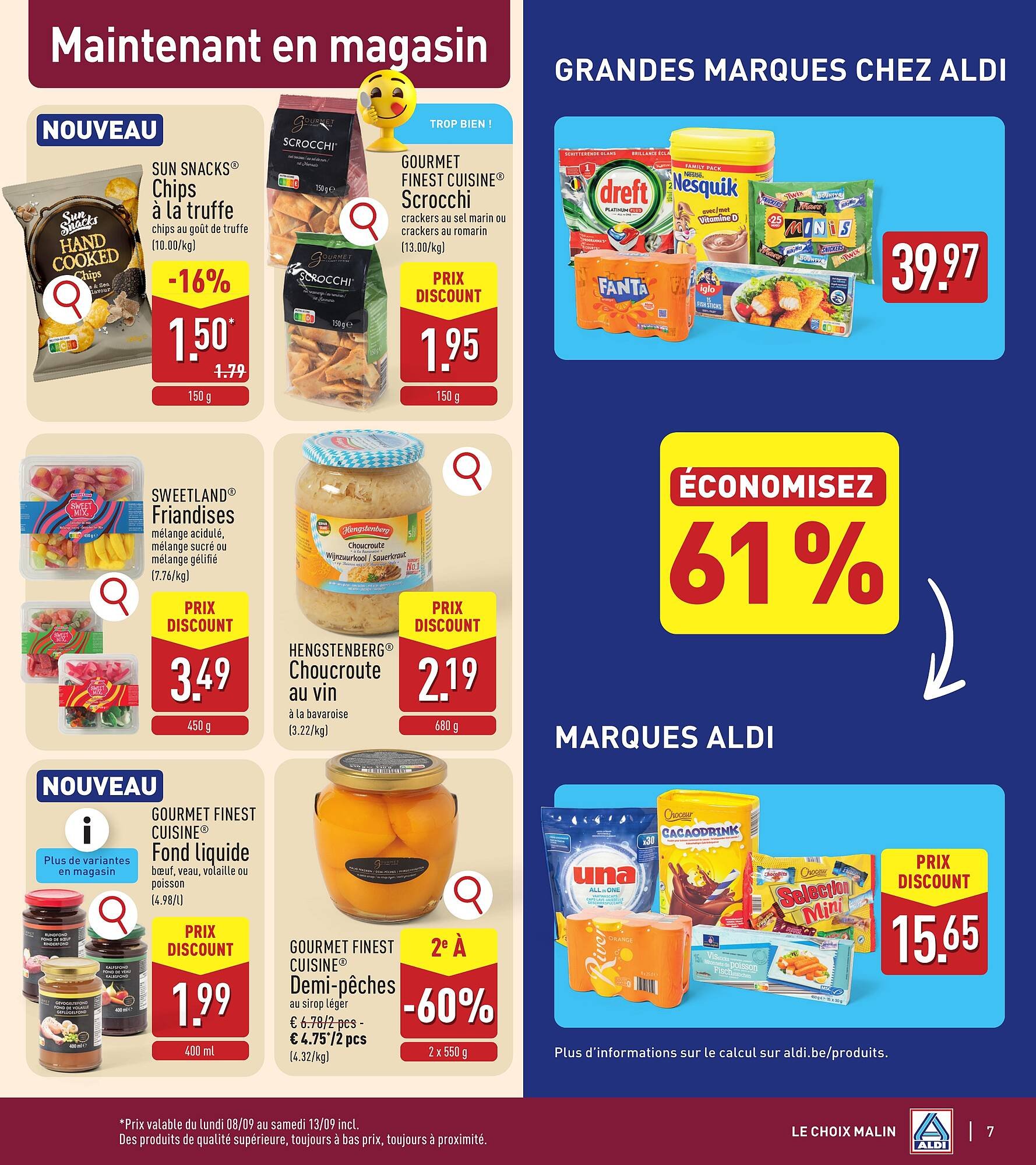 ALDI Dépliant (2025-09-08 - 2025-09-13)