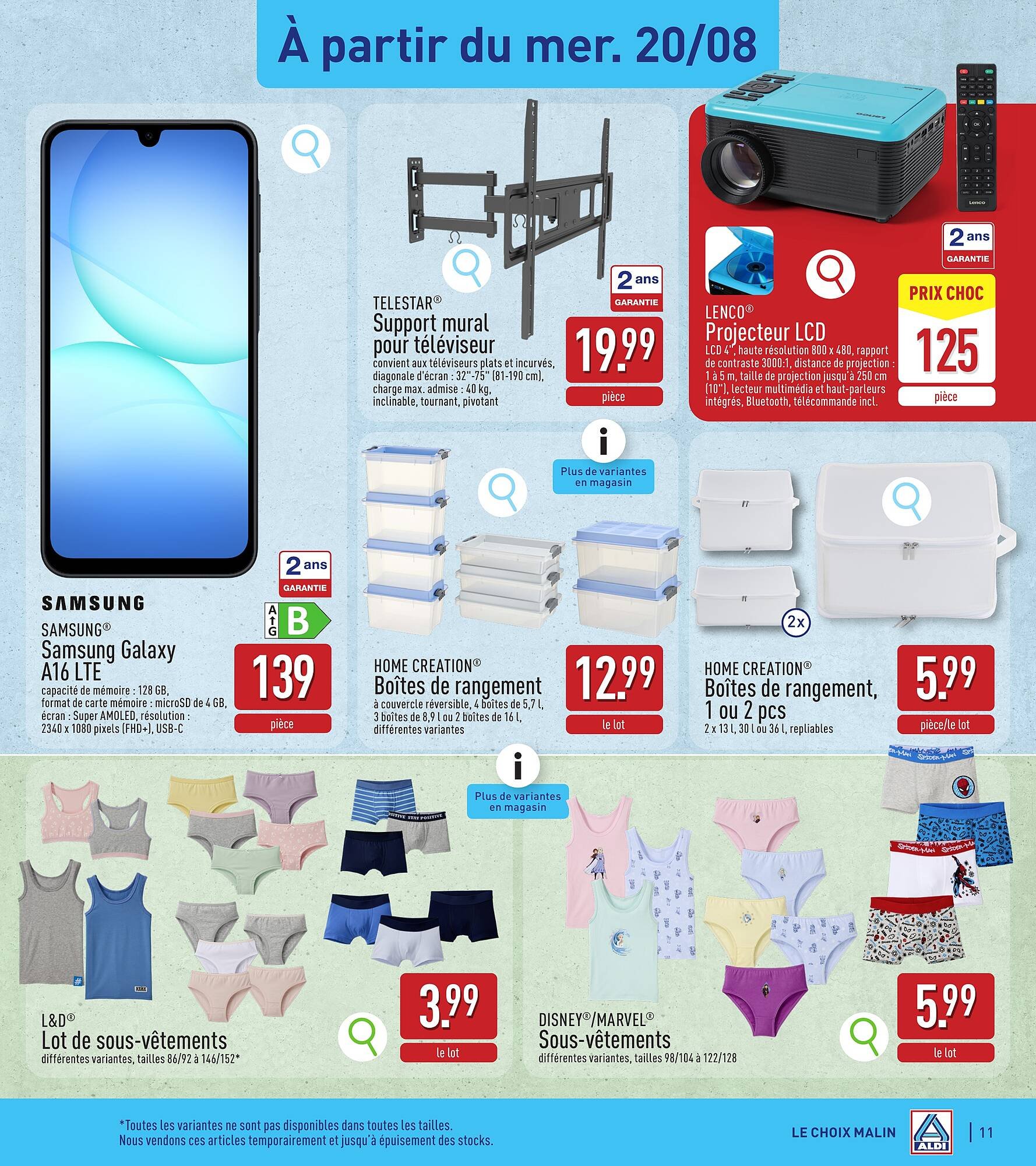 ALDI Dépliant (2025-08-18 - 2025-08-23)
