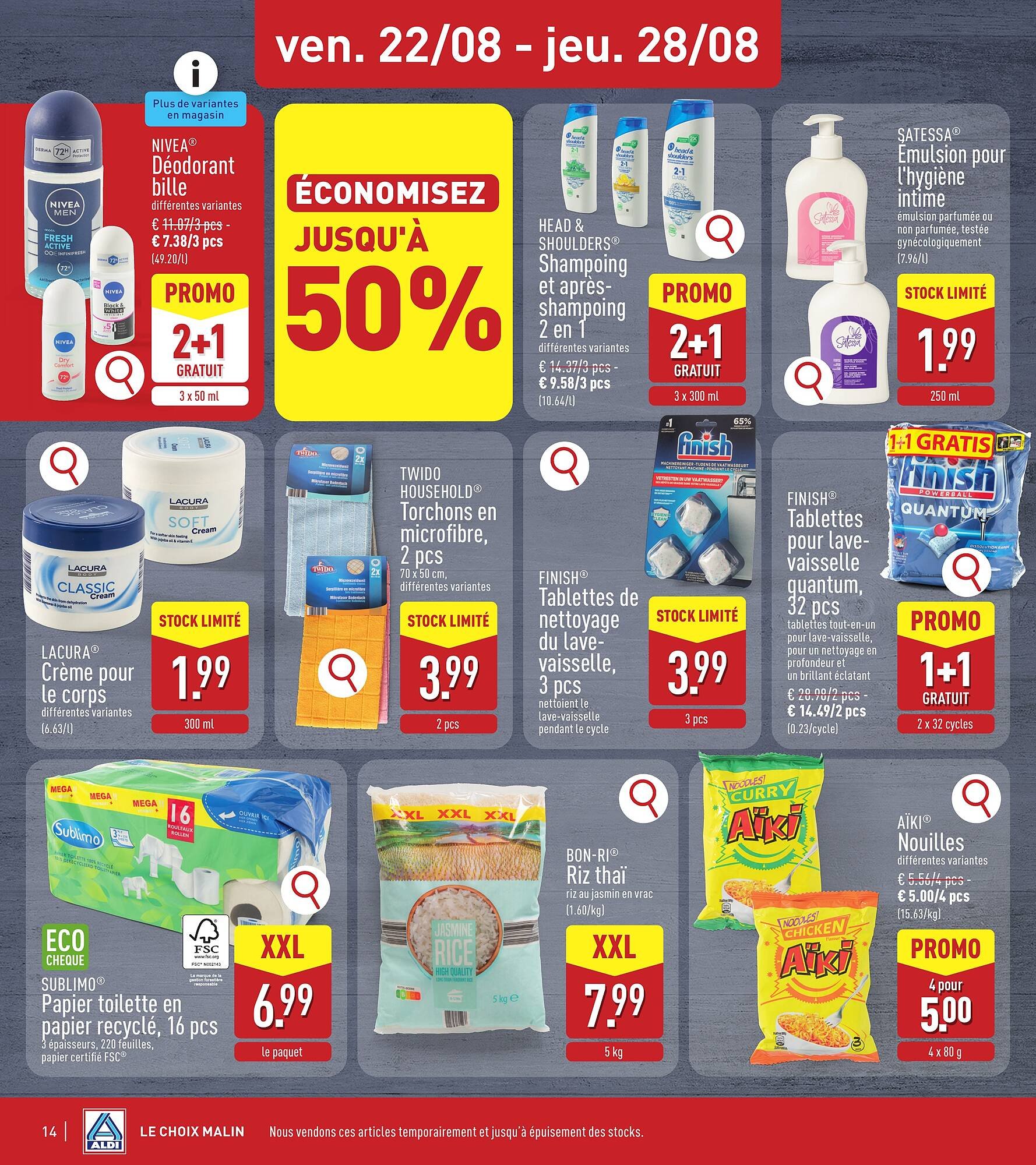 ALDI Dépliant (2025-08-18 - 2025-08-23)