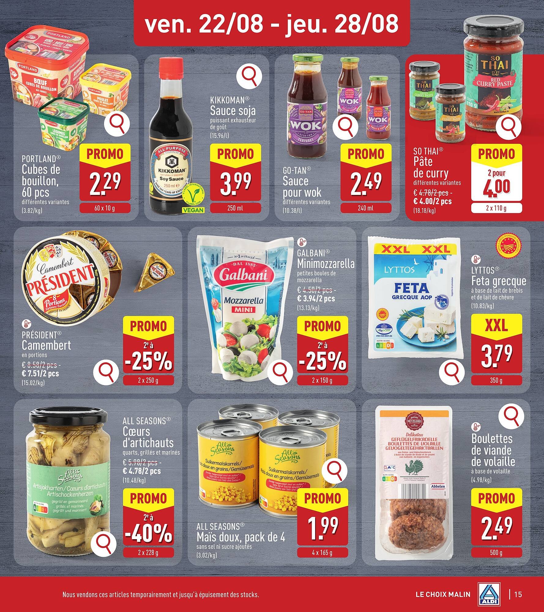 ALDI Dépliant (2025-08-18 - 2025-08-23)