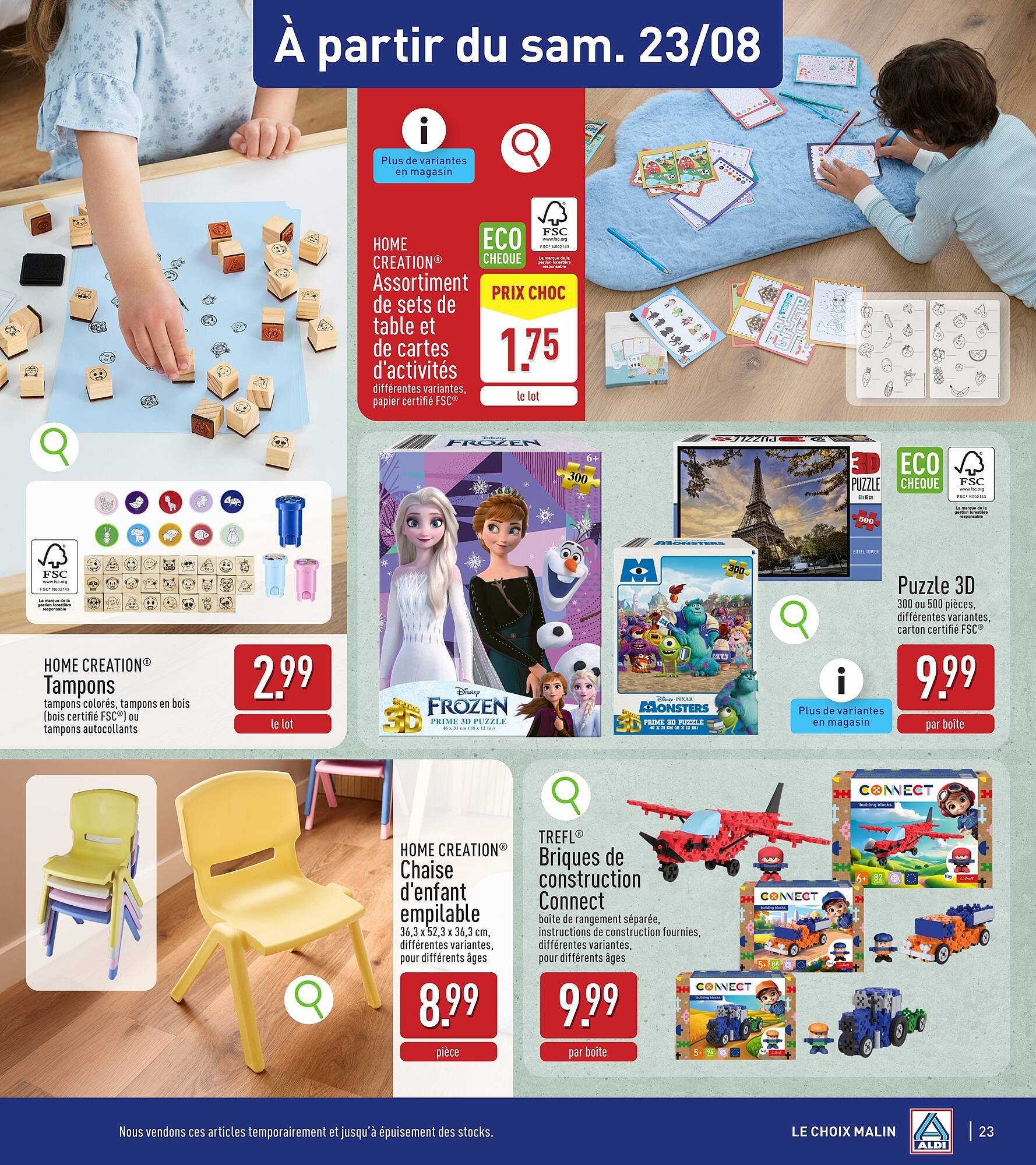 ALDI Dépliant (2025-08-18 - 2025-08-23)