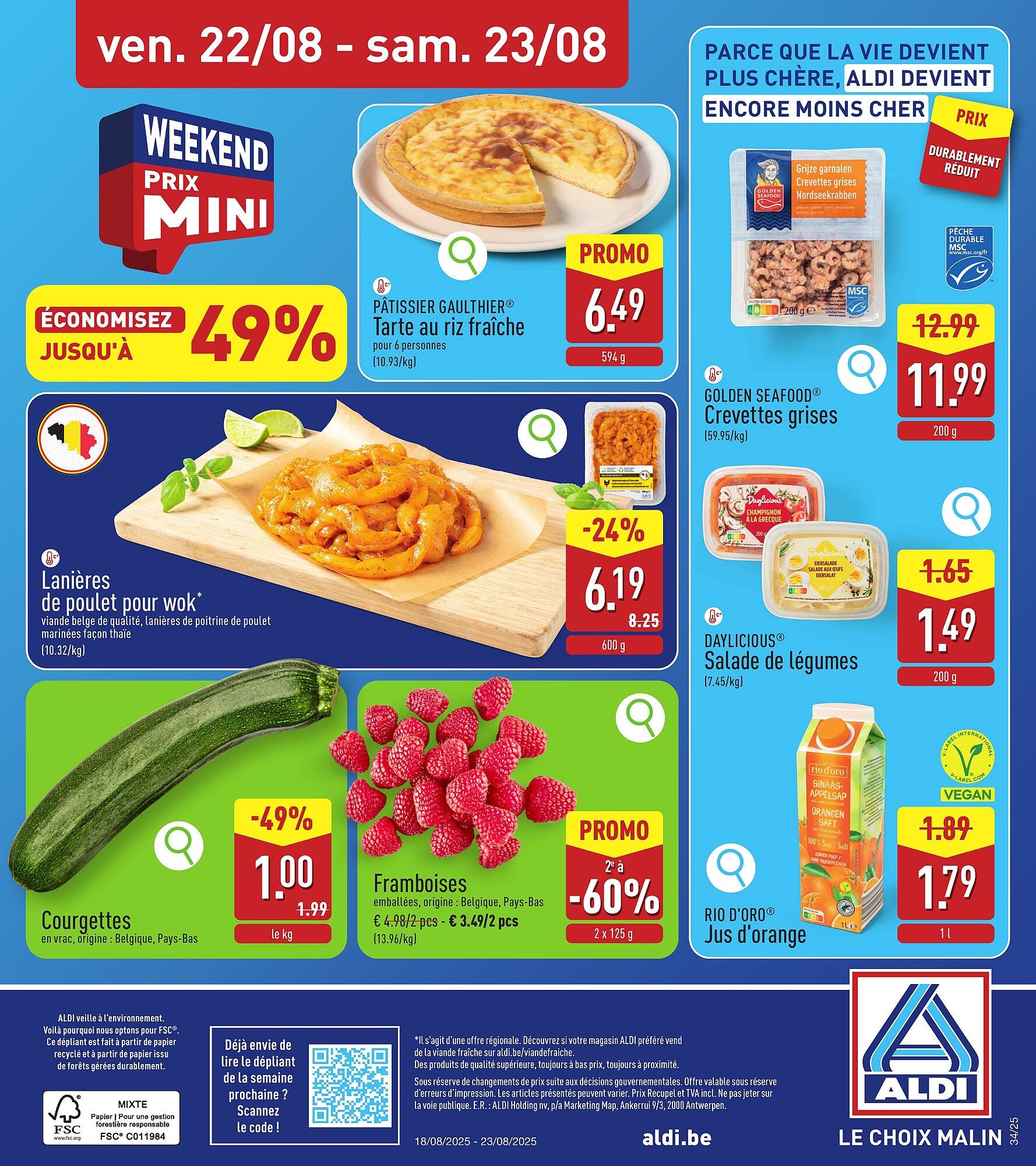 ALDI Dépliant (2025-08-18 - 2025-08-23)