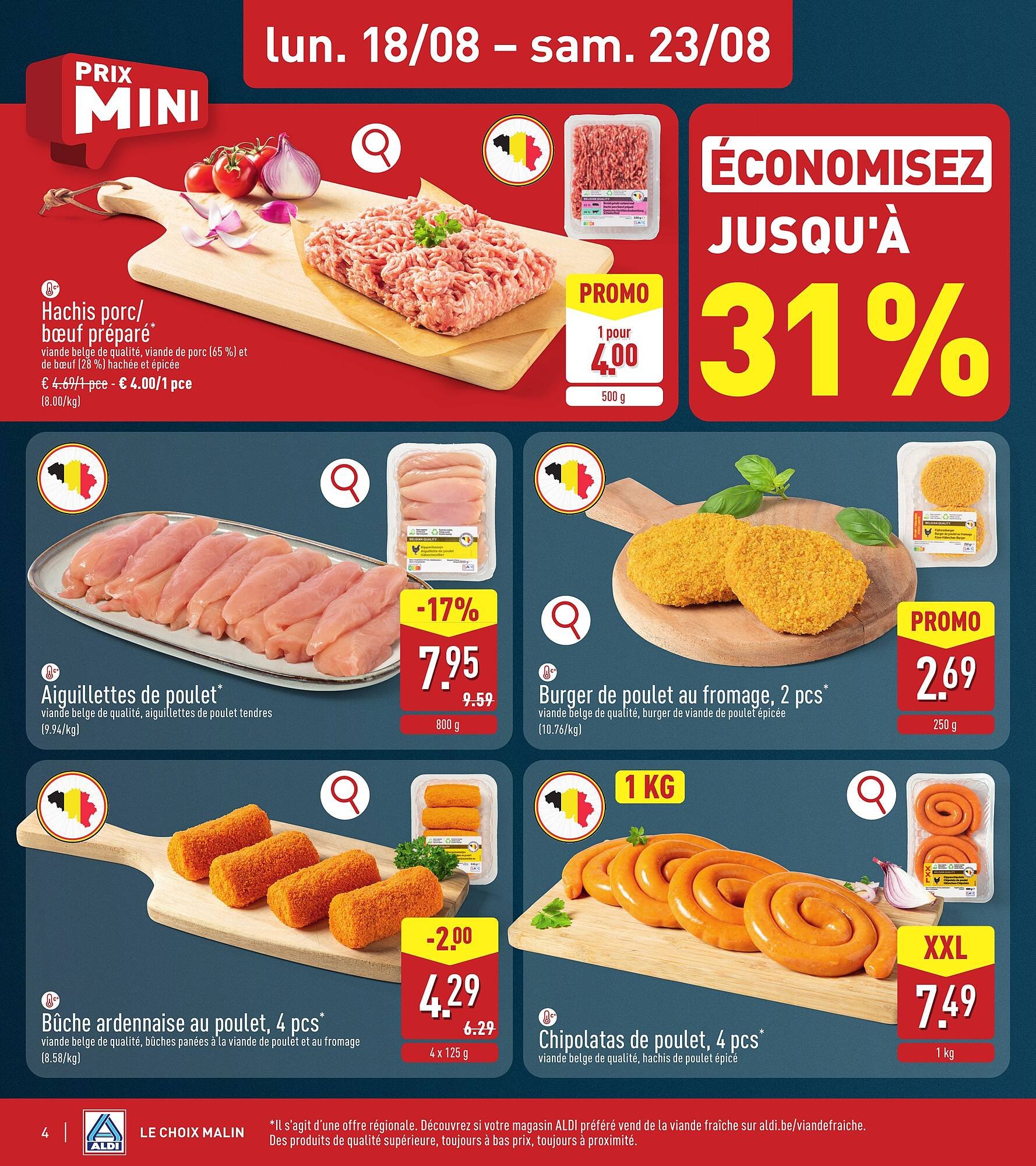 ALDI Dépliant (2025-08-18 - 2025-08-23)