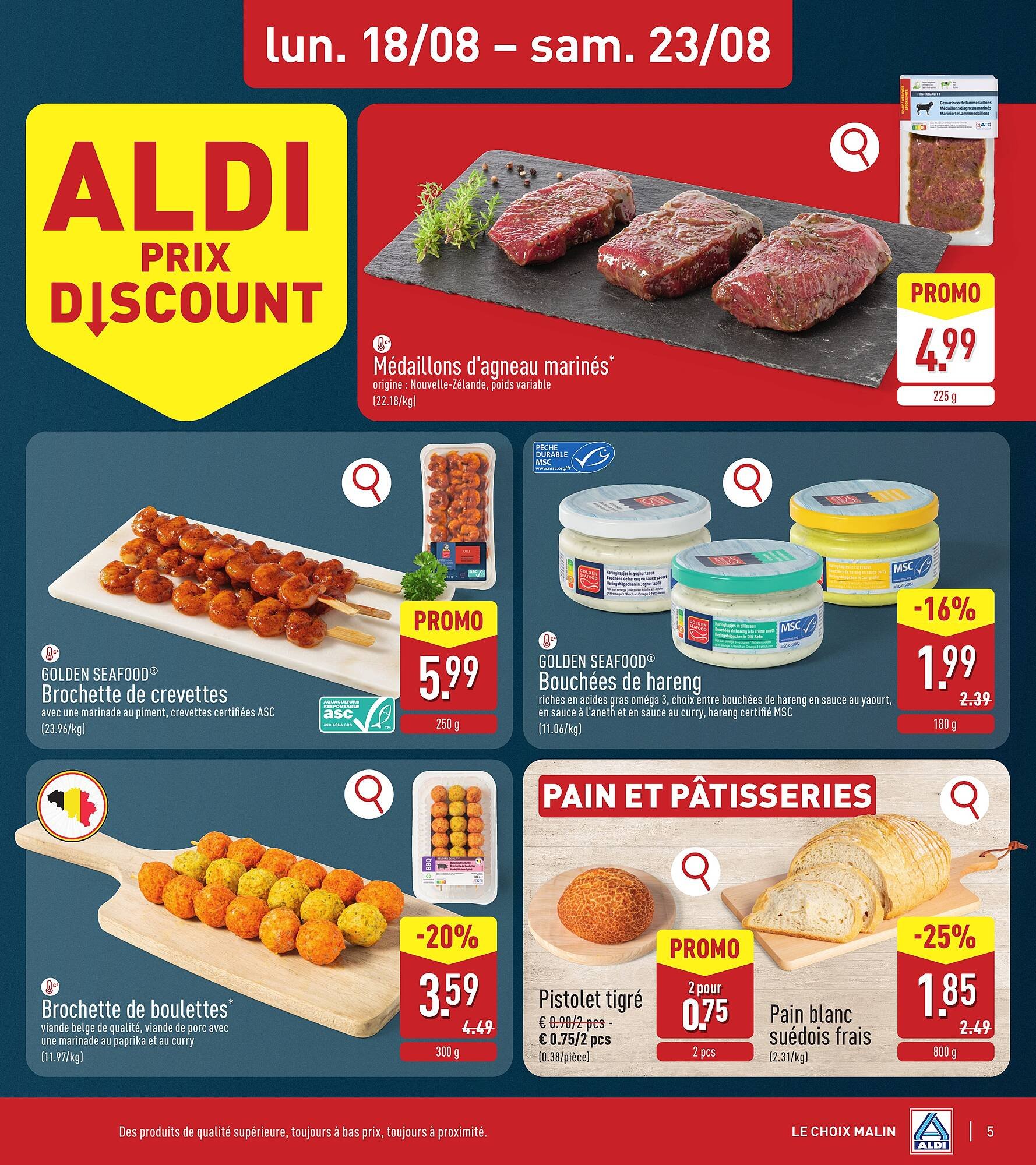 ALDI Dépliant (2025-08-18 - 2025-08-23)