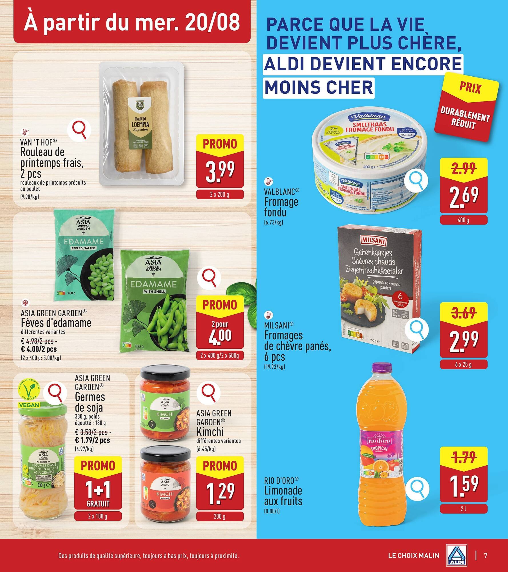 ALDI Dépliant (2025-08-18 - 2025-08-23)
