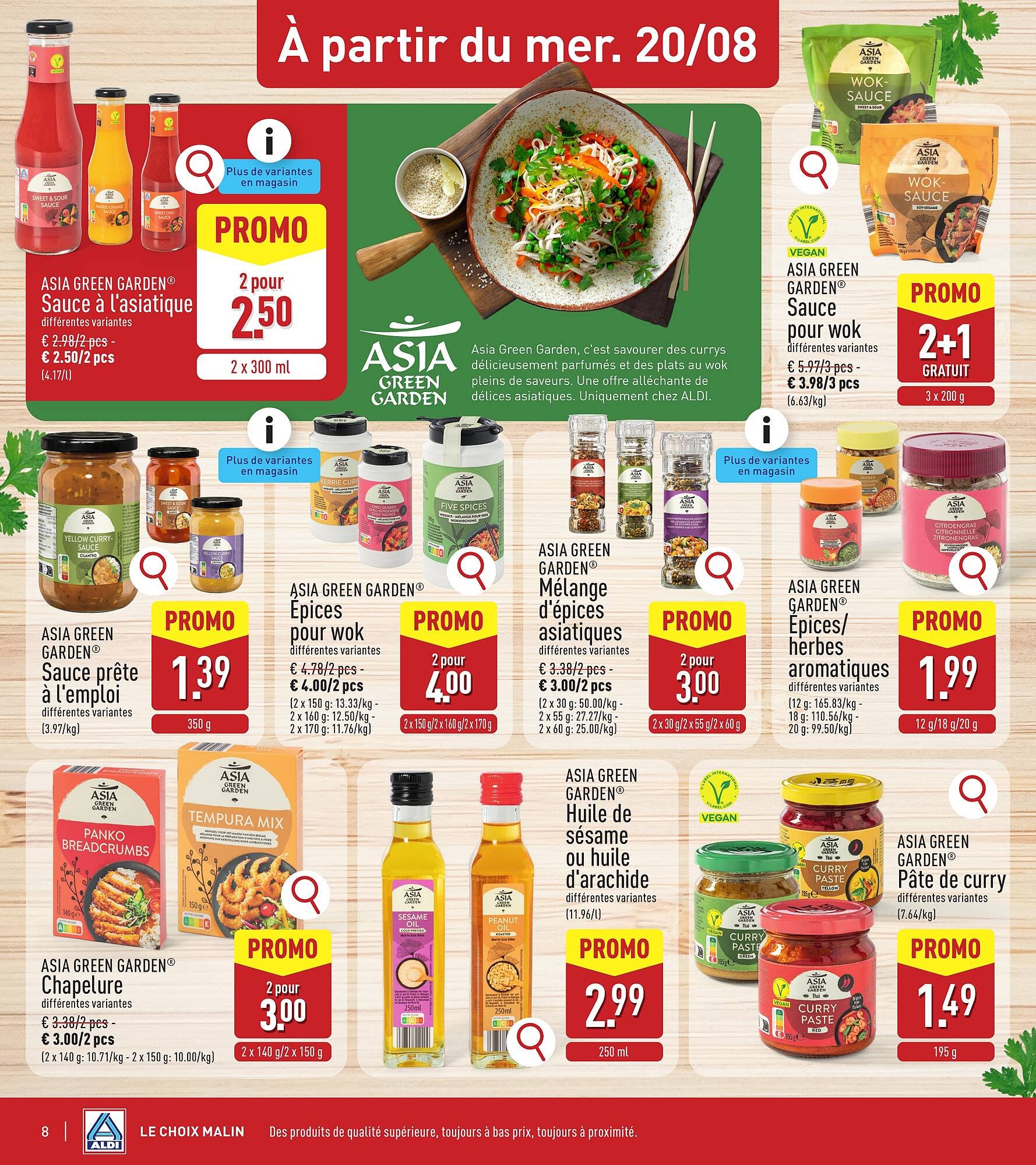 ALDI Dépliant (2025-08-18 - 2025-08-23)