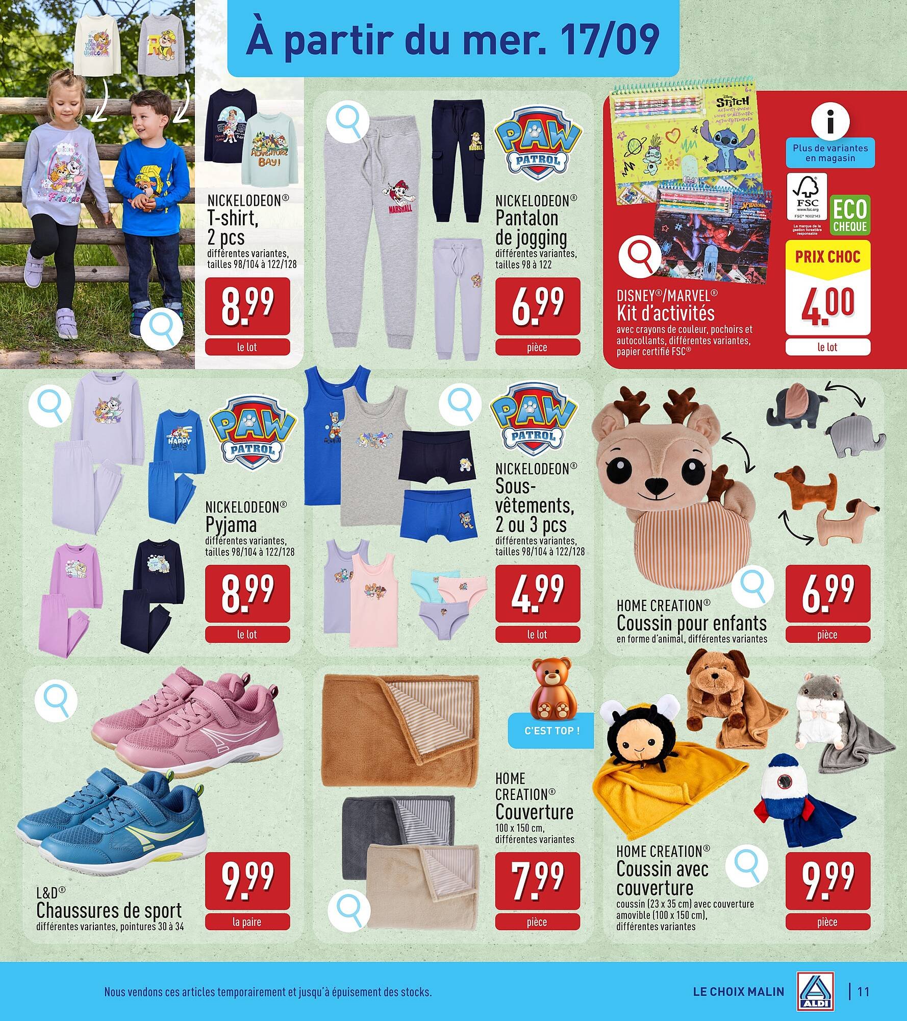 ALDI Dépliant (2025-09-15 - 2025-09-20)