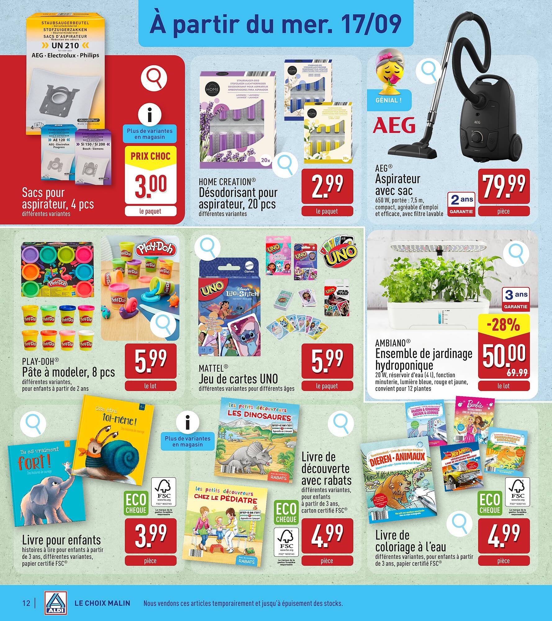 ALDI Dépliant (2025-09-15 - 2025-09-20)