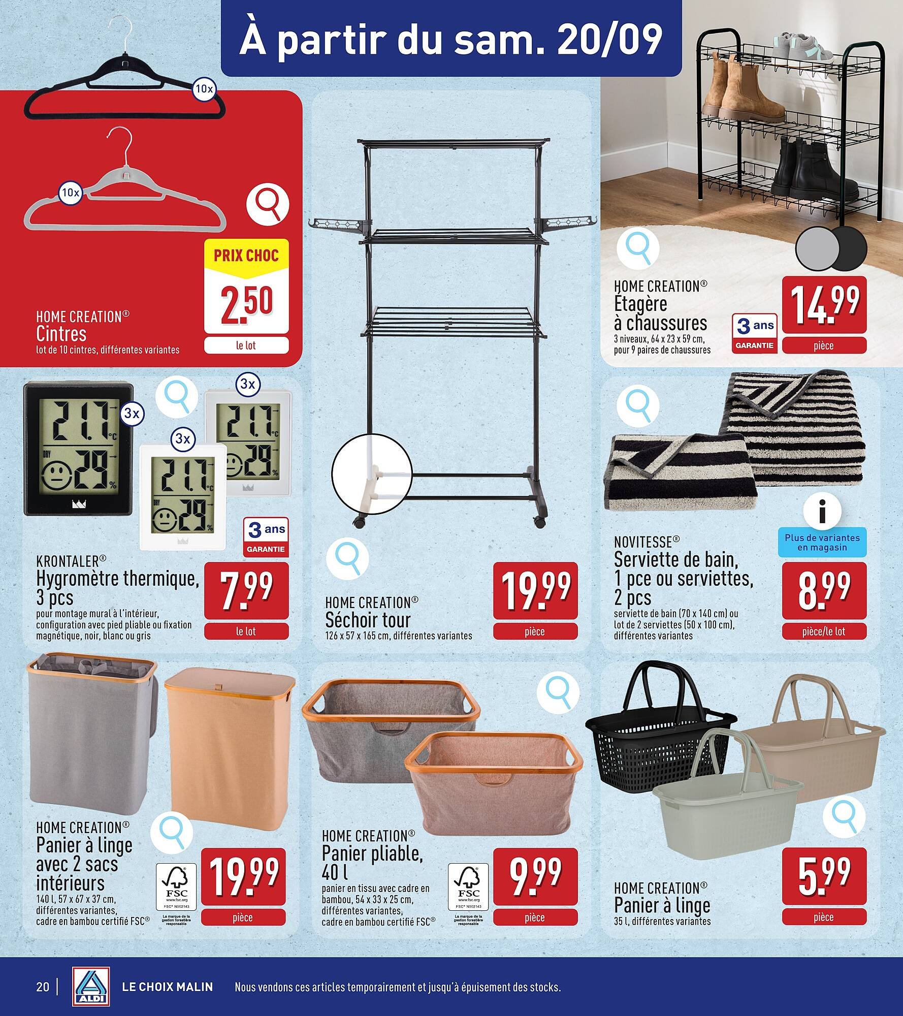 ALDI Dépliant (2025-09-15 - 2025-09-20)