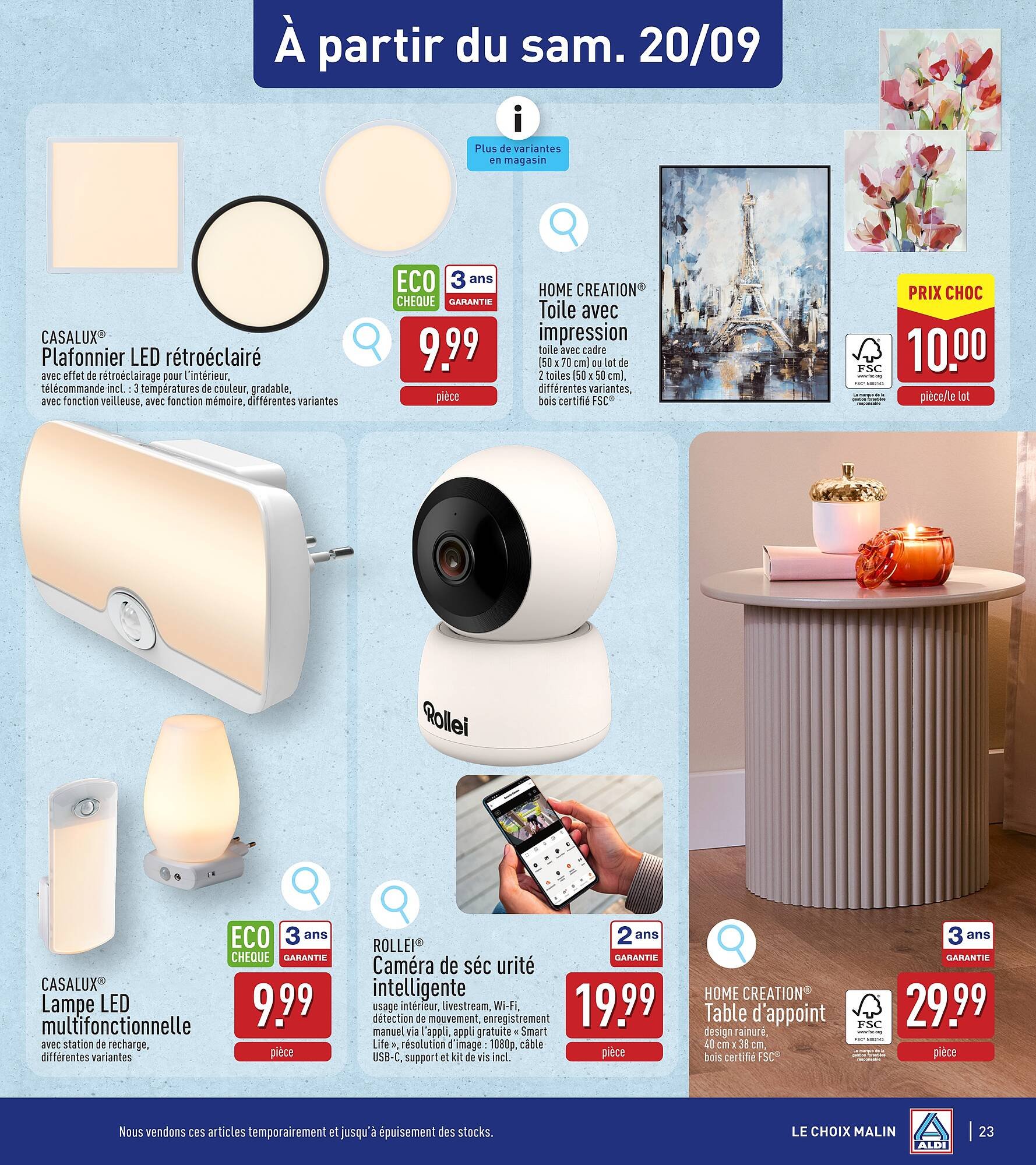 ALDI Dépliant (2025-09-15 - 2025-09-20)