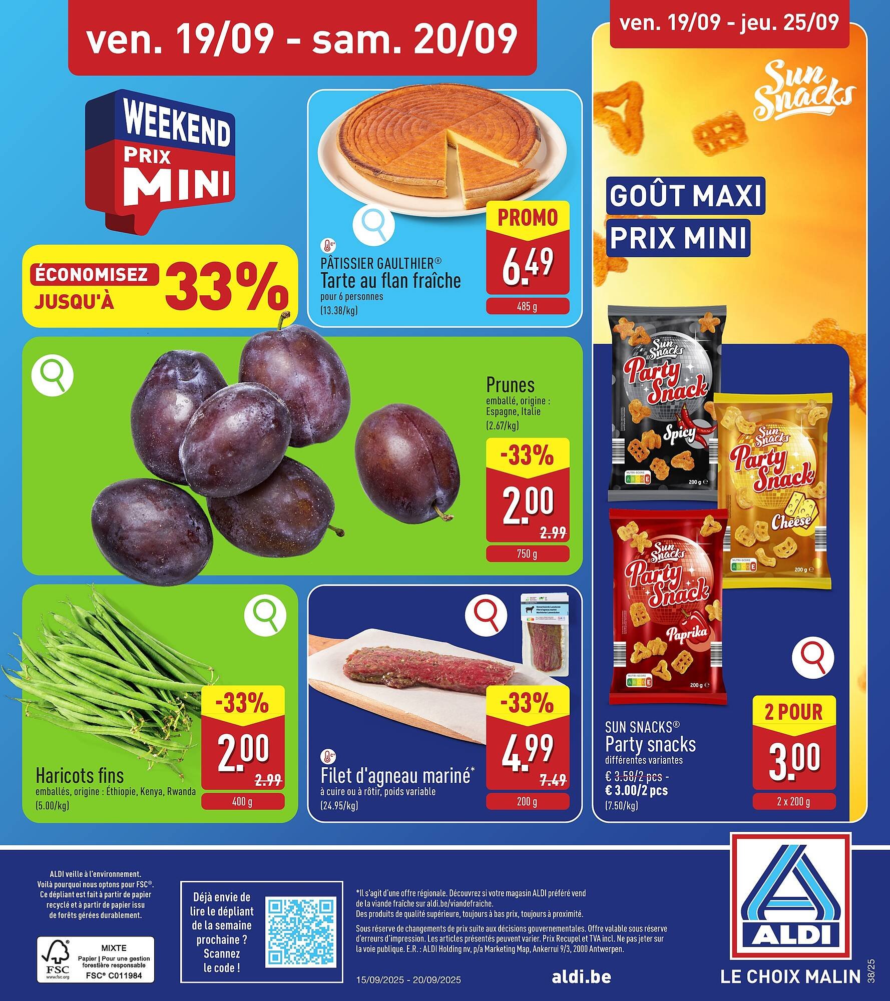 ALDI Dépliant (2025-09-15 - 2025-09-20)