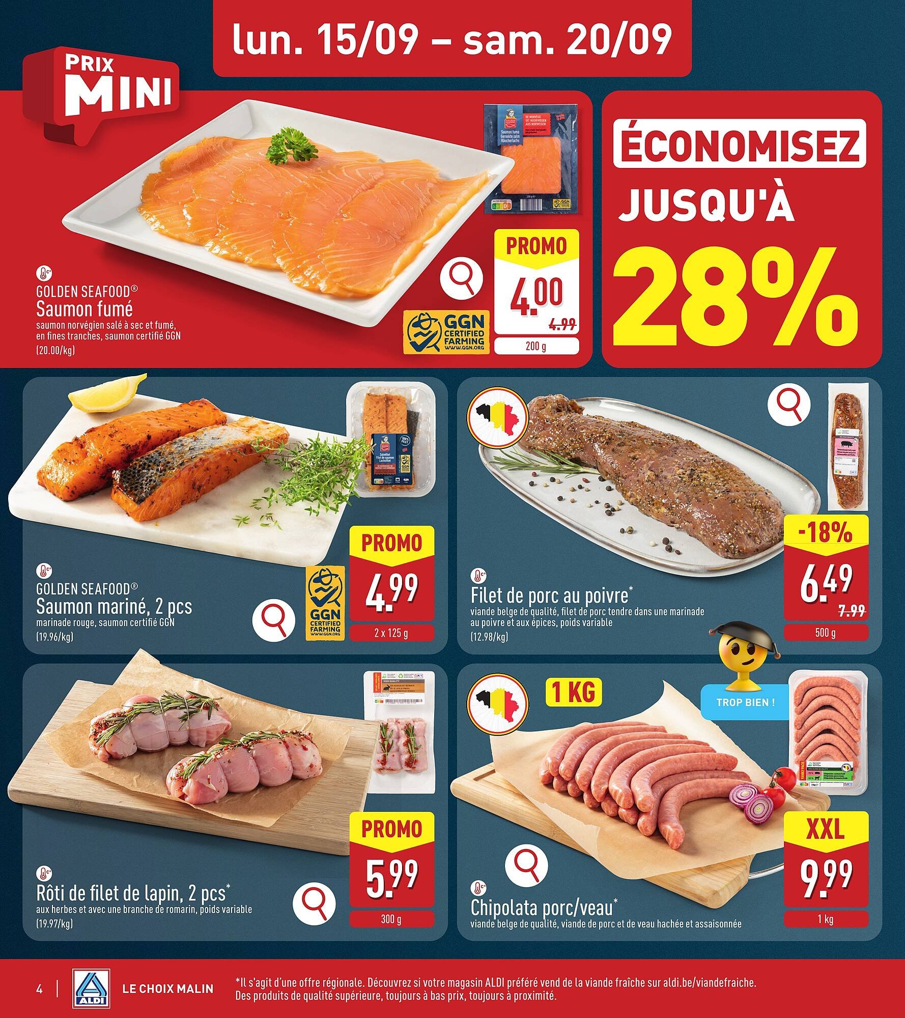 ALDI Dépliant (2025-09-15 - 2025-09-20)