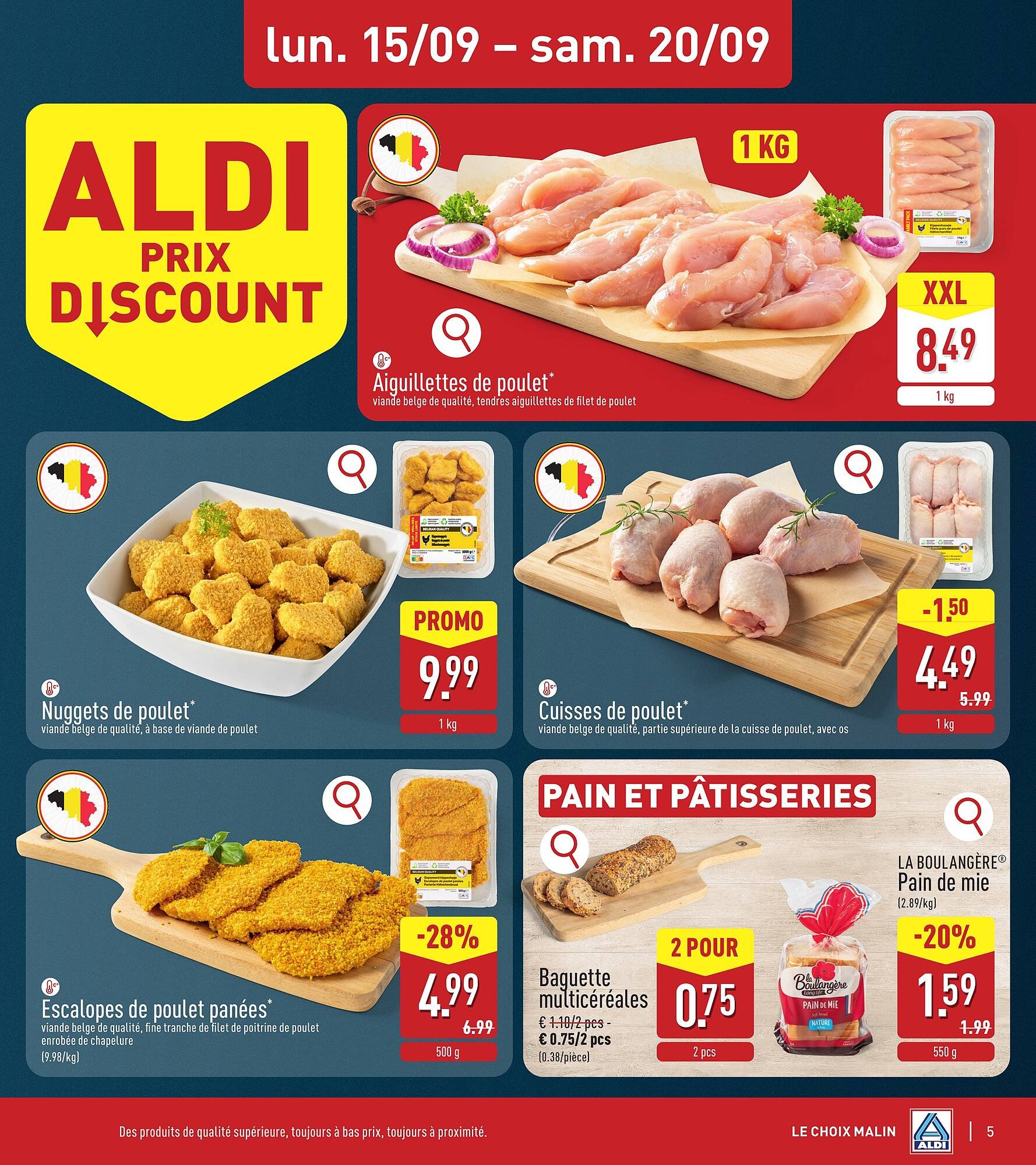 ALDI Dépliant (2025-09-15 - 2025-09-20)