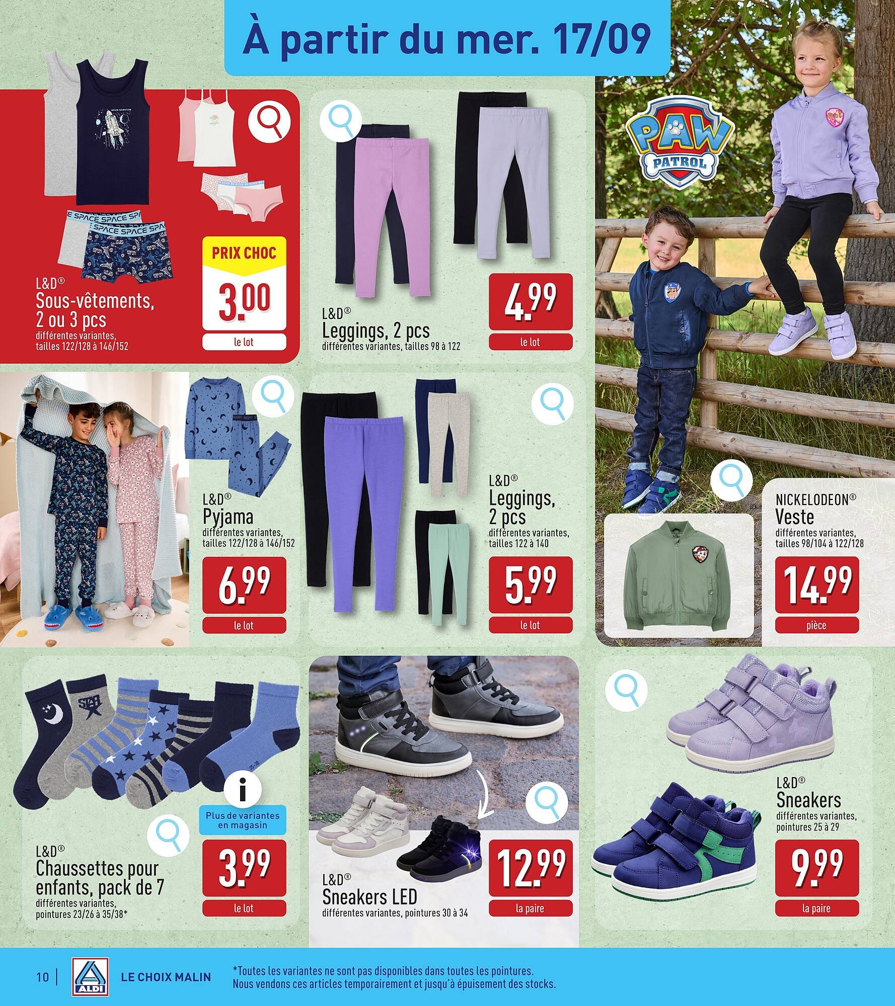 ALDI Dépliant (2025-09-15 - 2025-09-20)