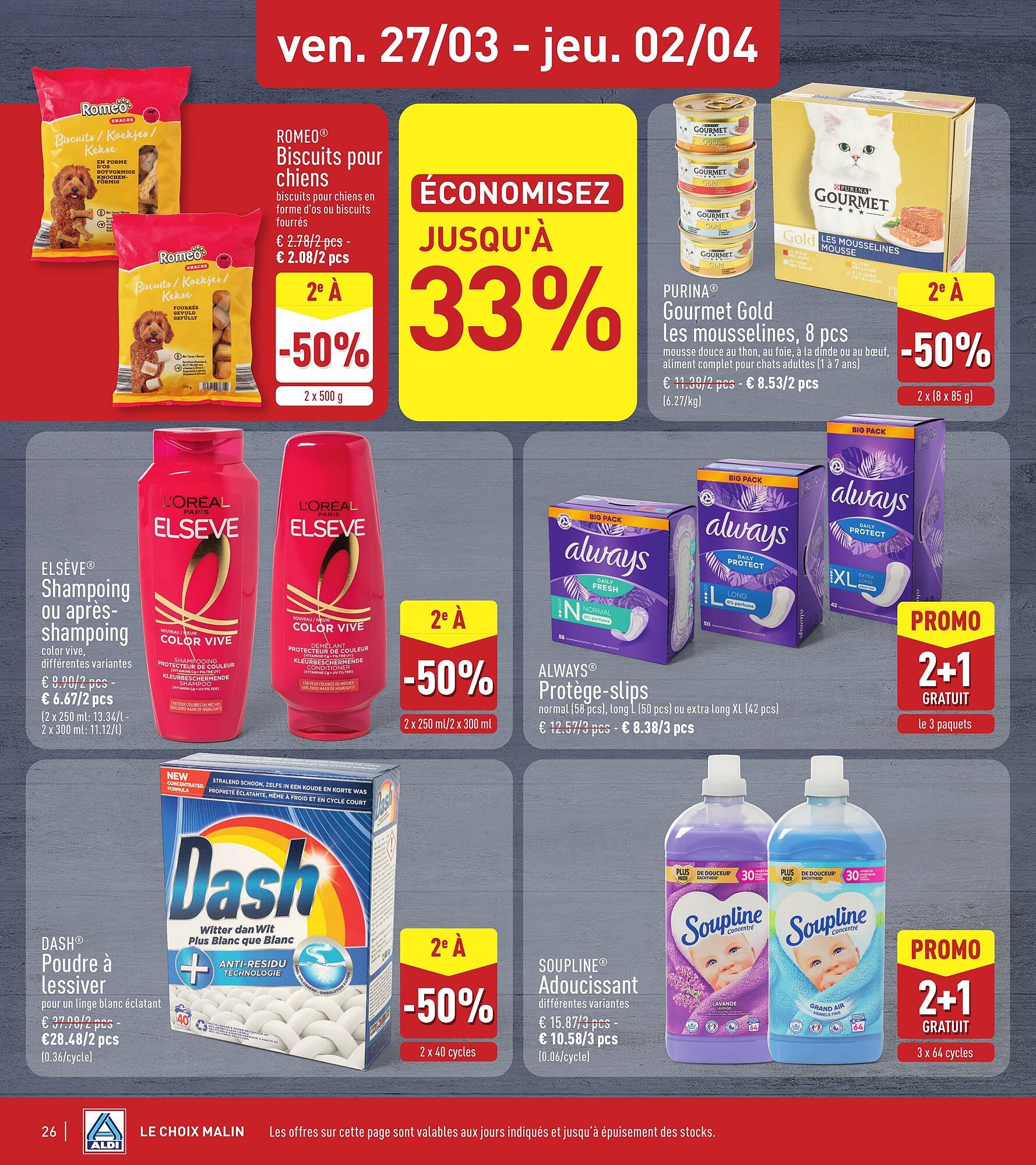 ALDI Dépliant (2026-03-23 - 2026-03-28)