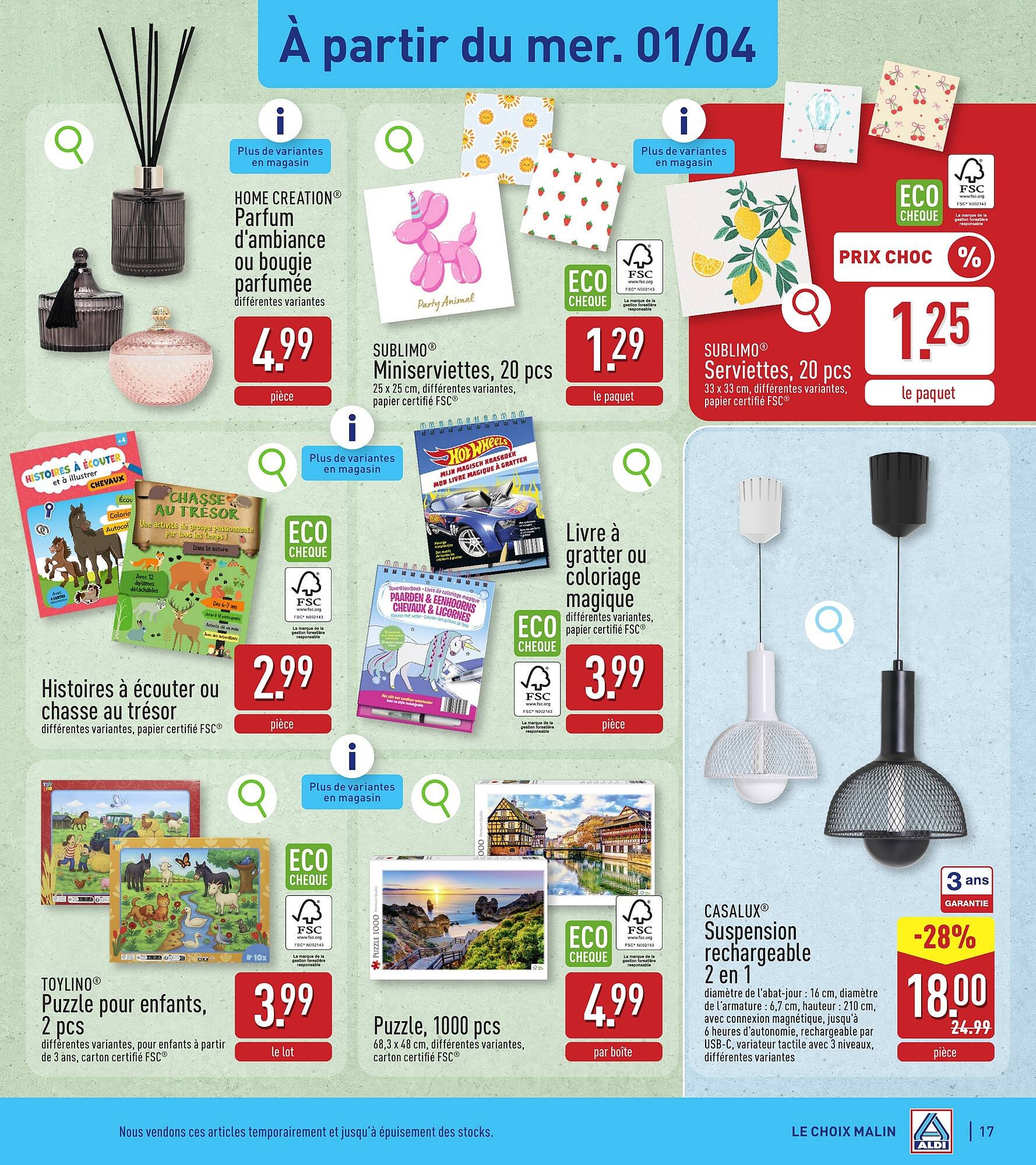 ALDI Dépliant (2026-03-30 - 2026-04-04)