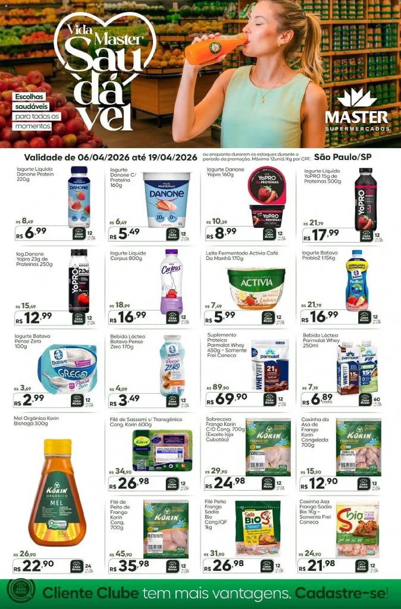 Folheto Master Supermercados (2026-04-06 - 2026-04-19)