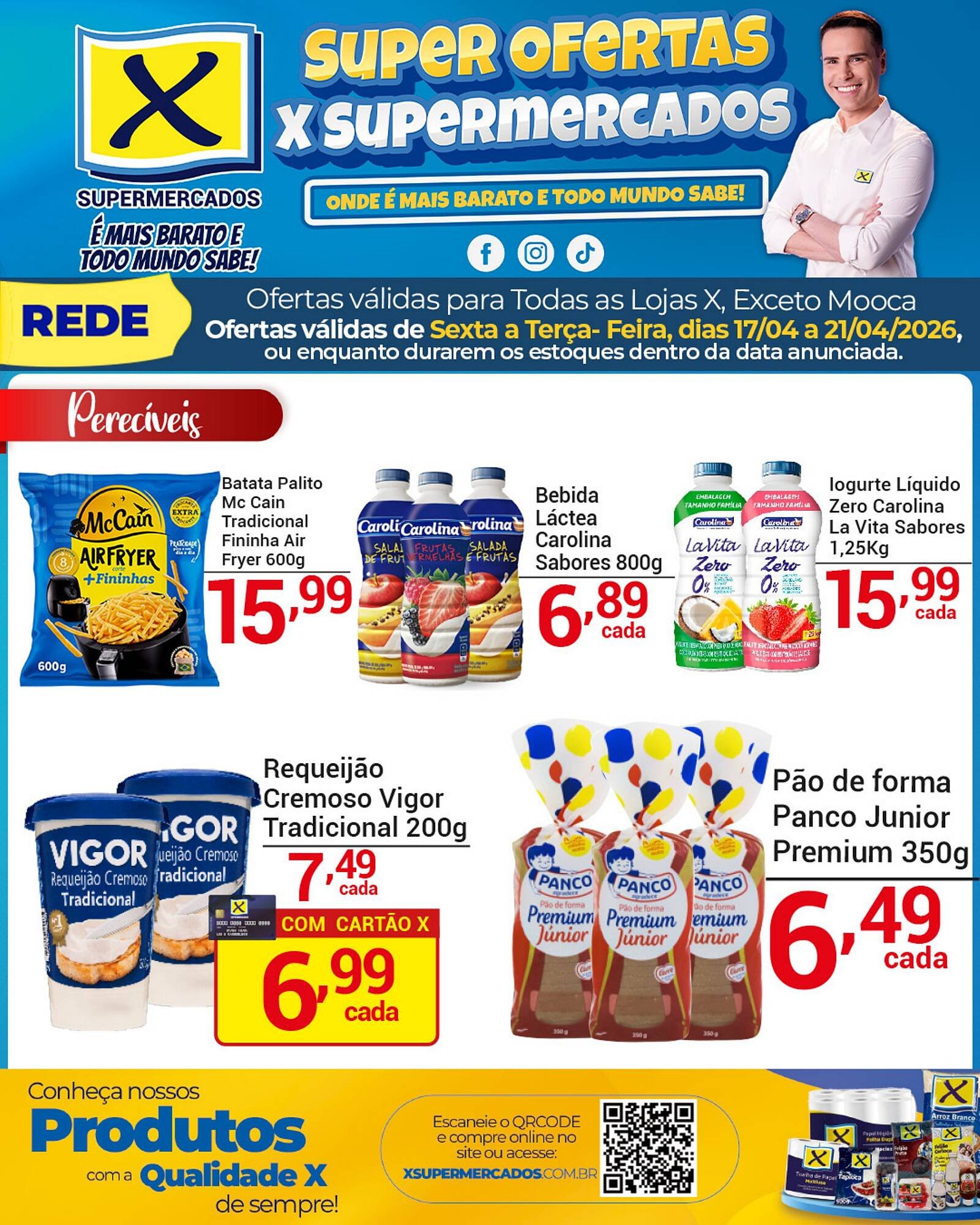 Folheto X Supermercados (2026-04-17 - 2026-04-21)