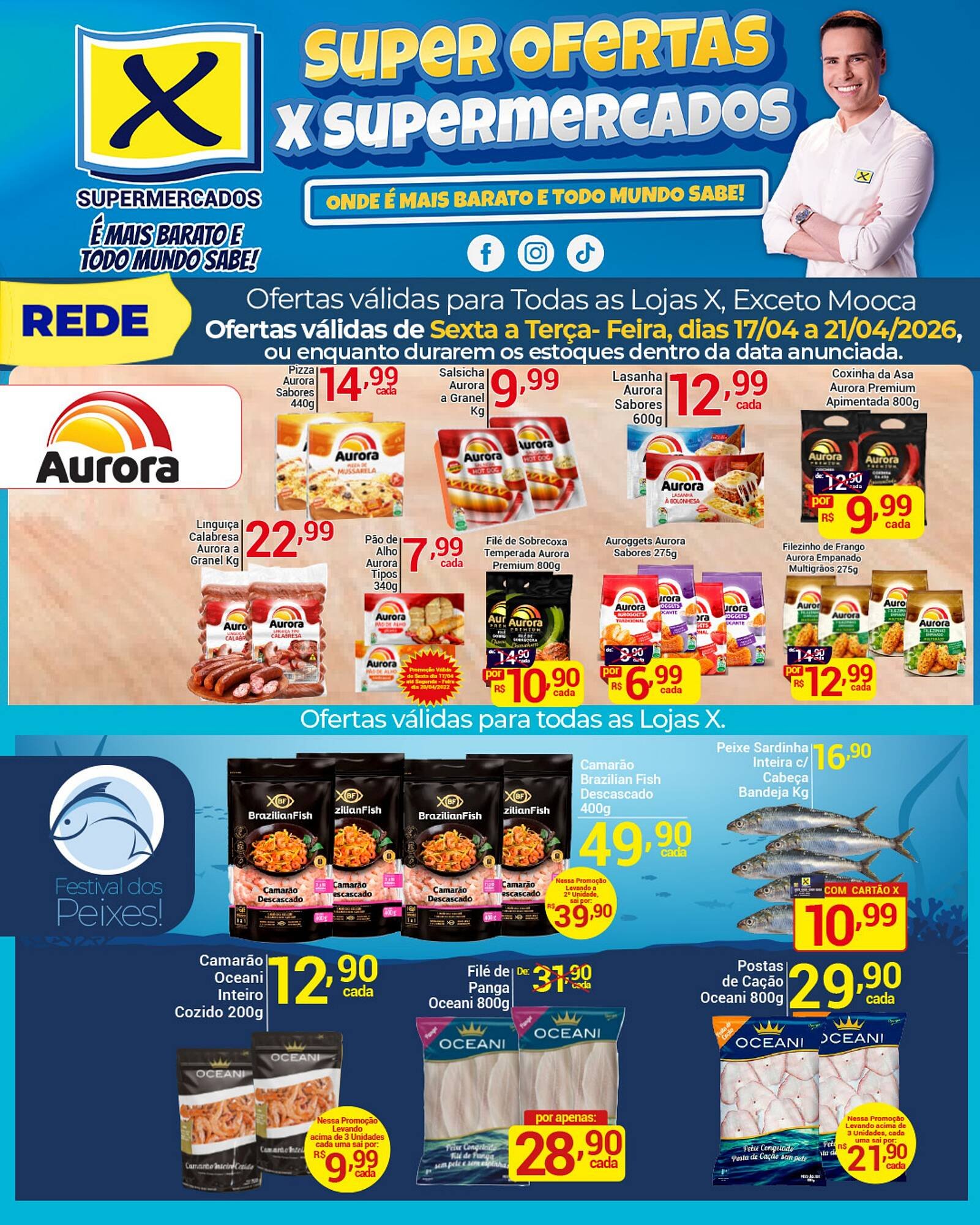 Folheto X Supermercados (2026-04-17 - 2026-04-21)