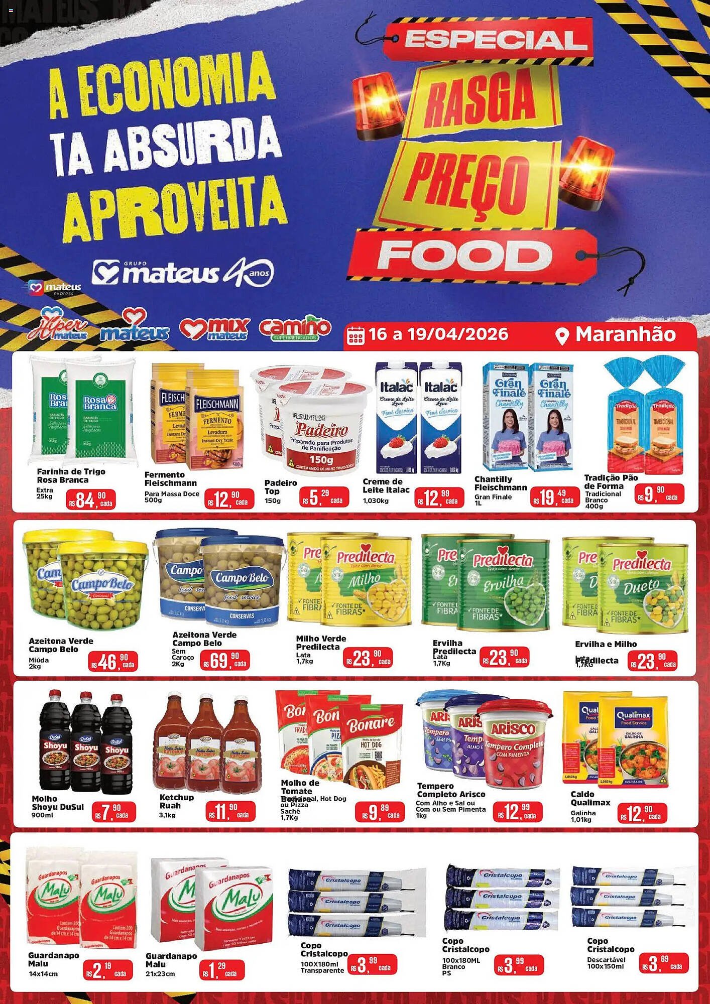 Catálogo Supermercados Mateus (2026-04-16 - 2026-04-19)