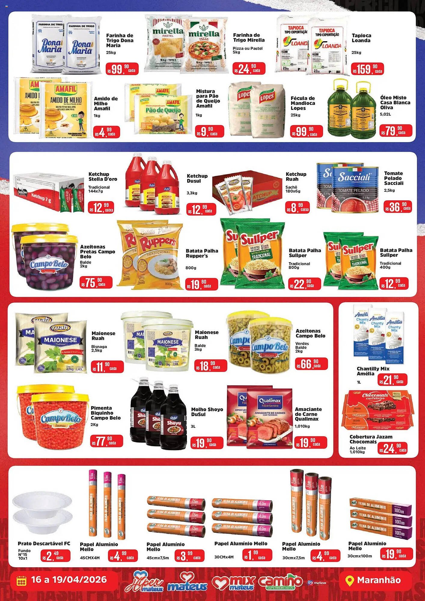 Catálogo Supermercados Mateus (2026-04-16 - 2026-04-19)