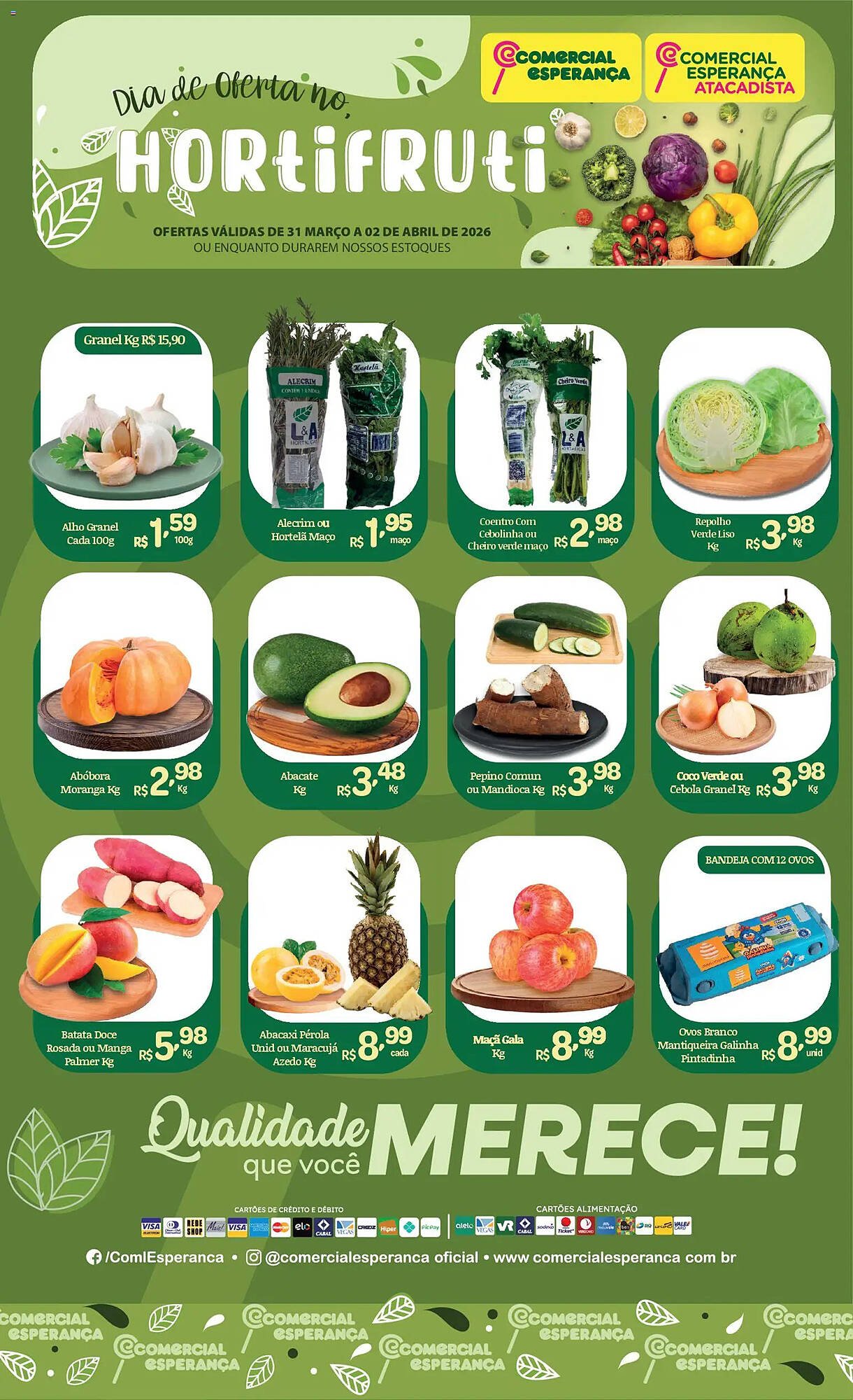 Folheto Comercial Esperança (2026-04-01 - 2026-04-02)