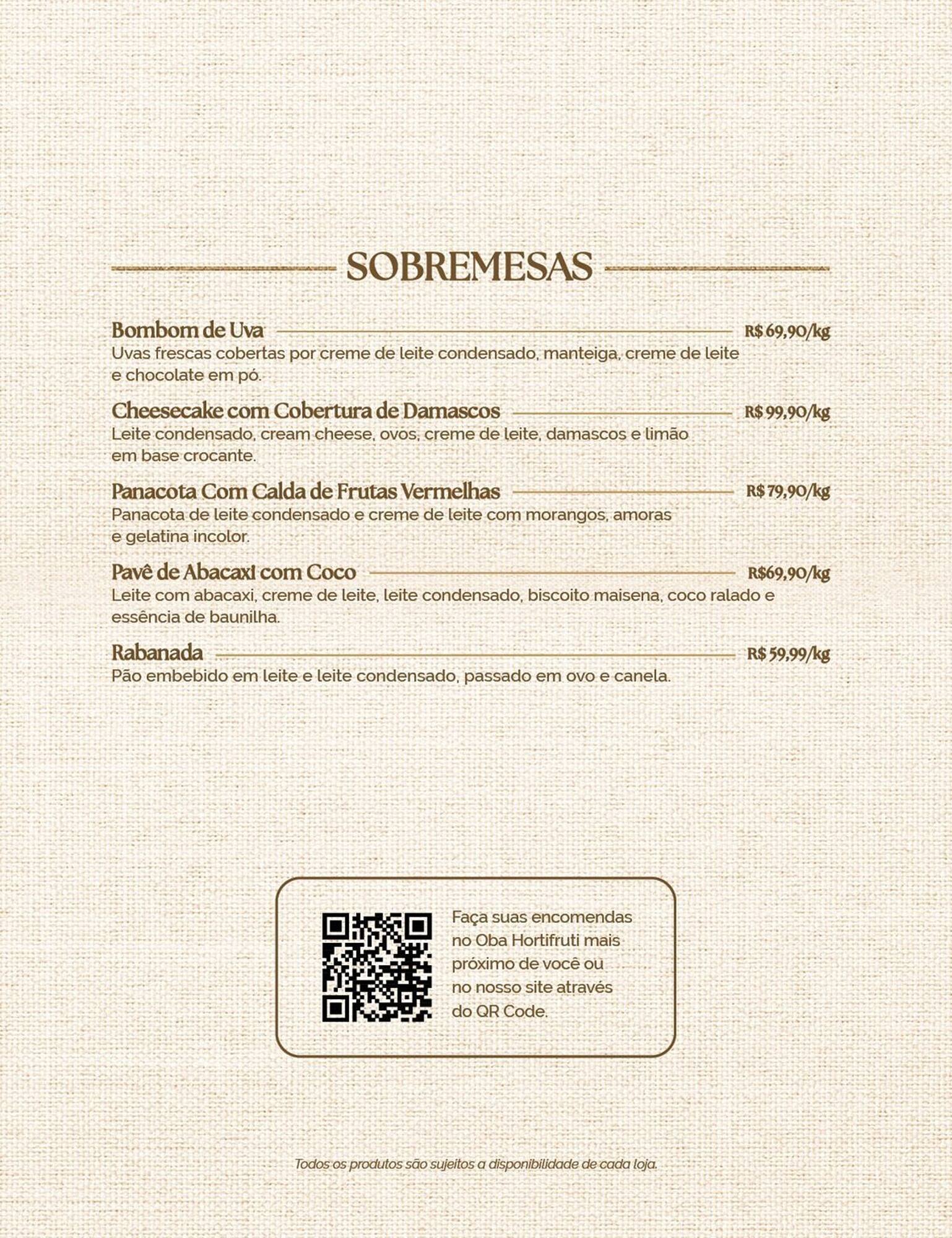 Folheto Oba Hortifruti (2025-12-10 - 2025-12-31)