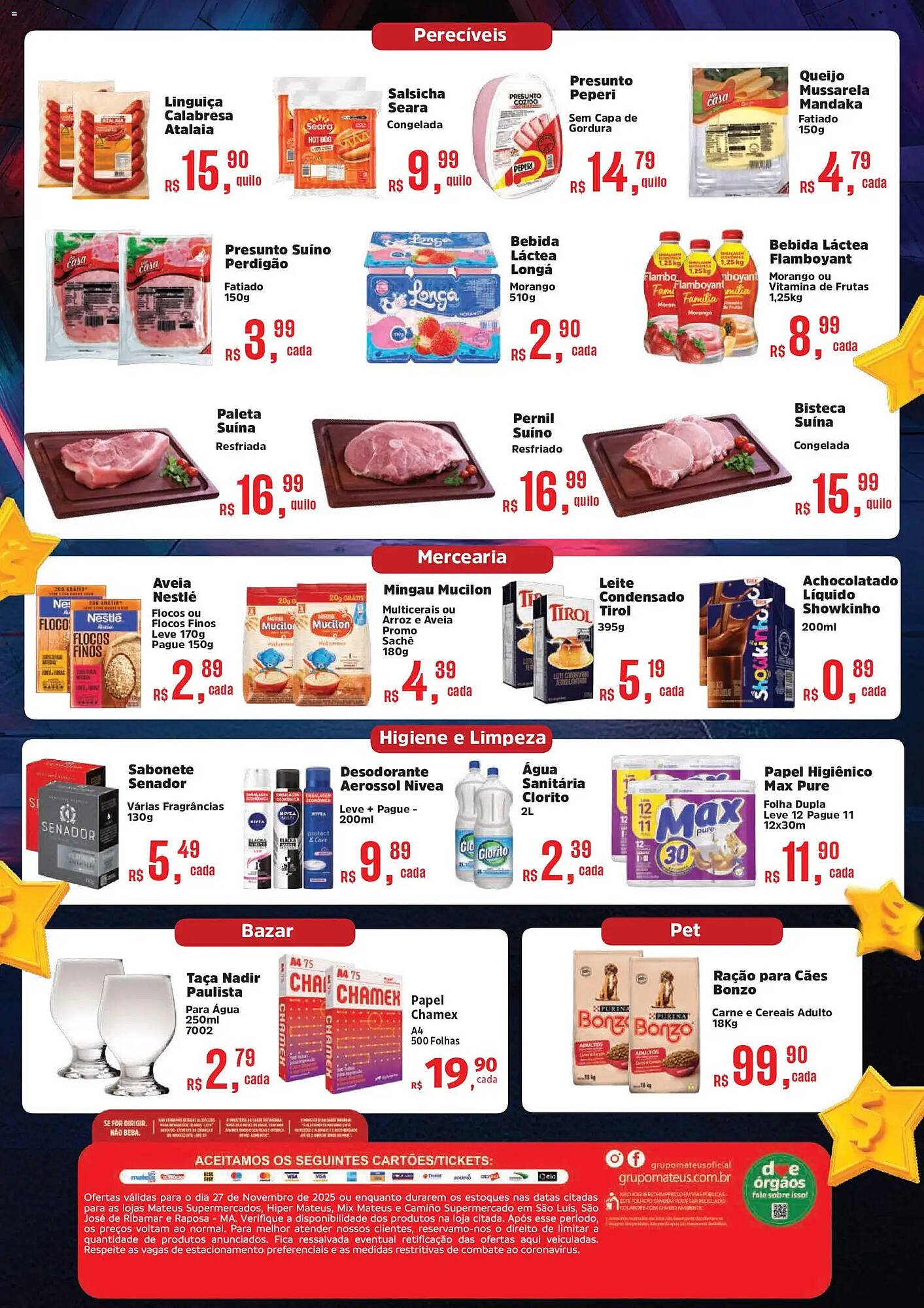 Catálogo Supermercados Mateus (2025-11-27 - 2025-11-28)