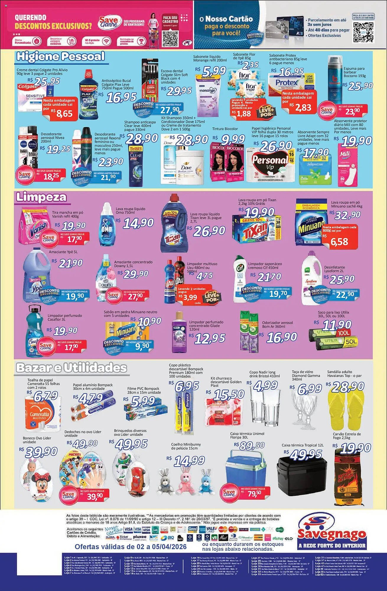 Catálogo Supermercados Savegnago (2026-04-02 - 2026-04-06)