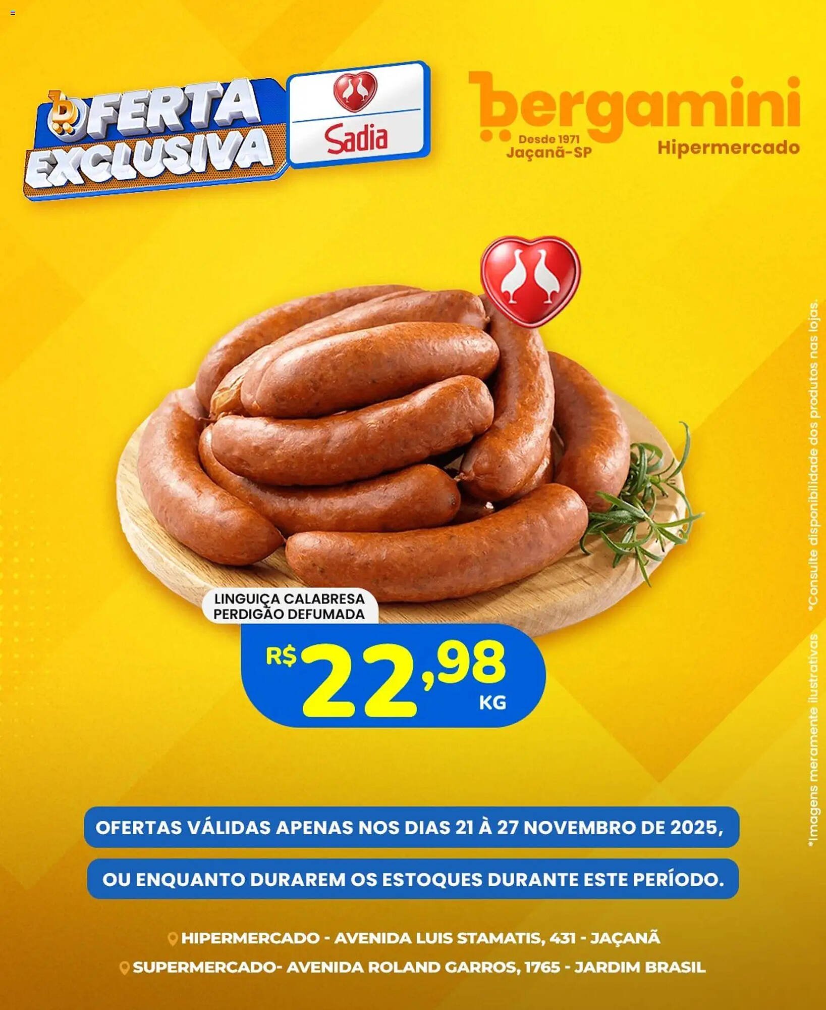 Catálogo Supermercado Bergamini (2025-11-21 - 2025-11-27)