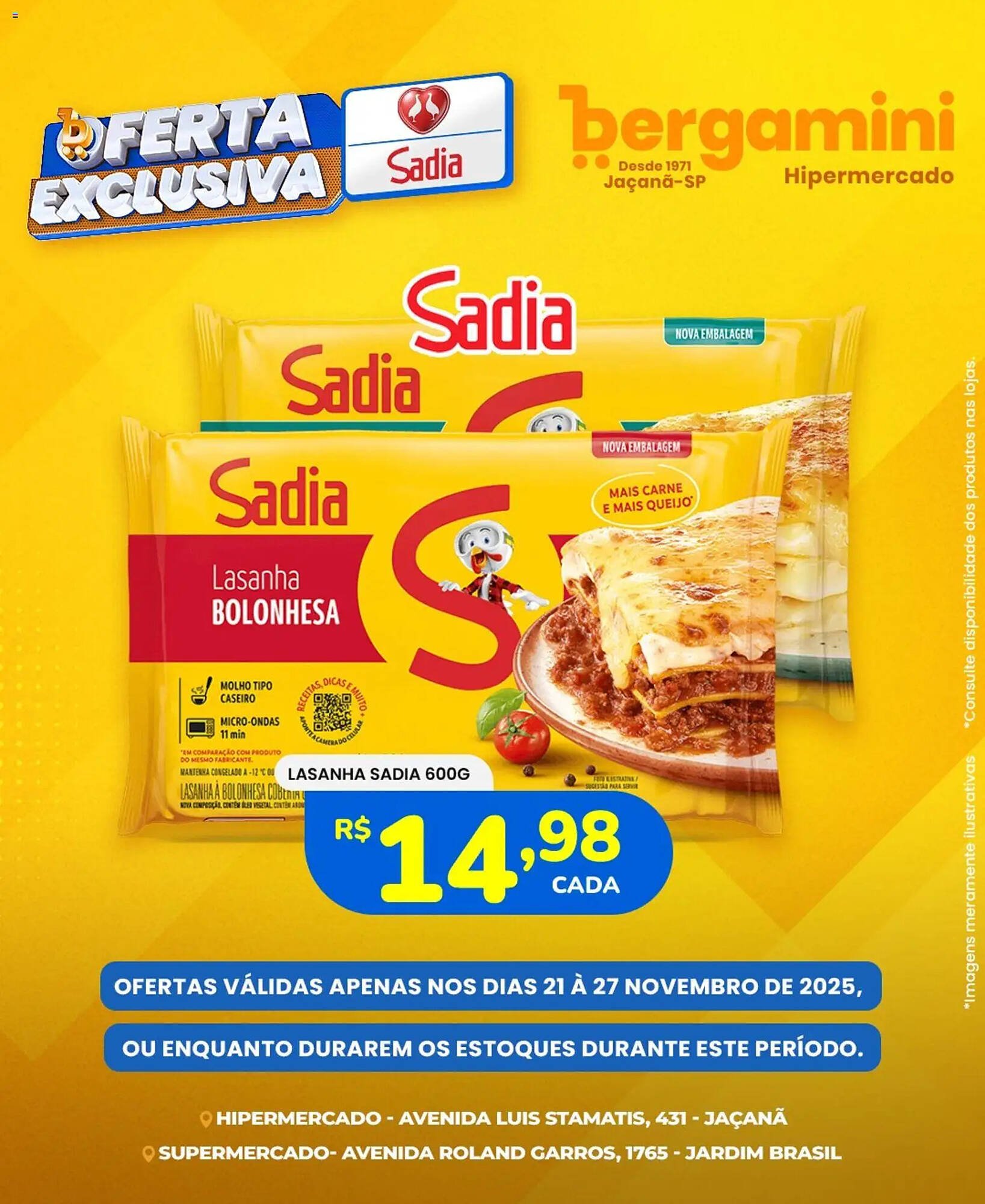 Catálogo Supermercado Bergamini (2025-11-21 - 2025-11-27)