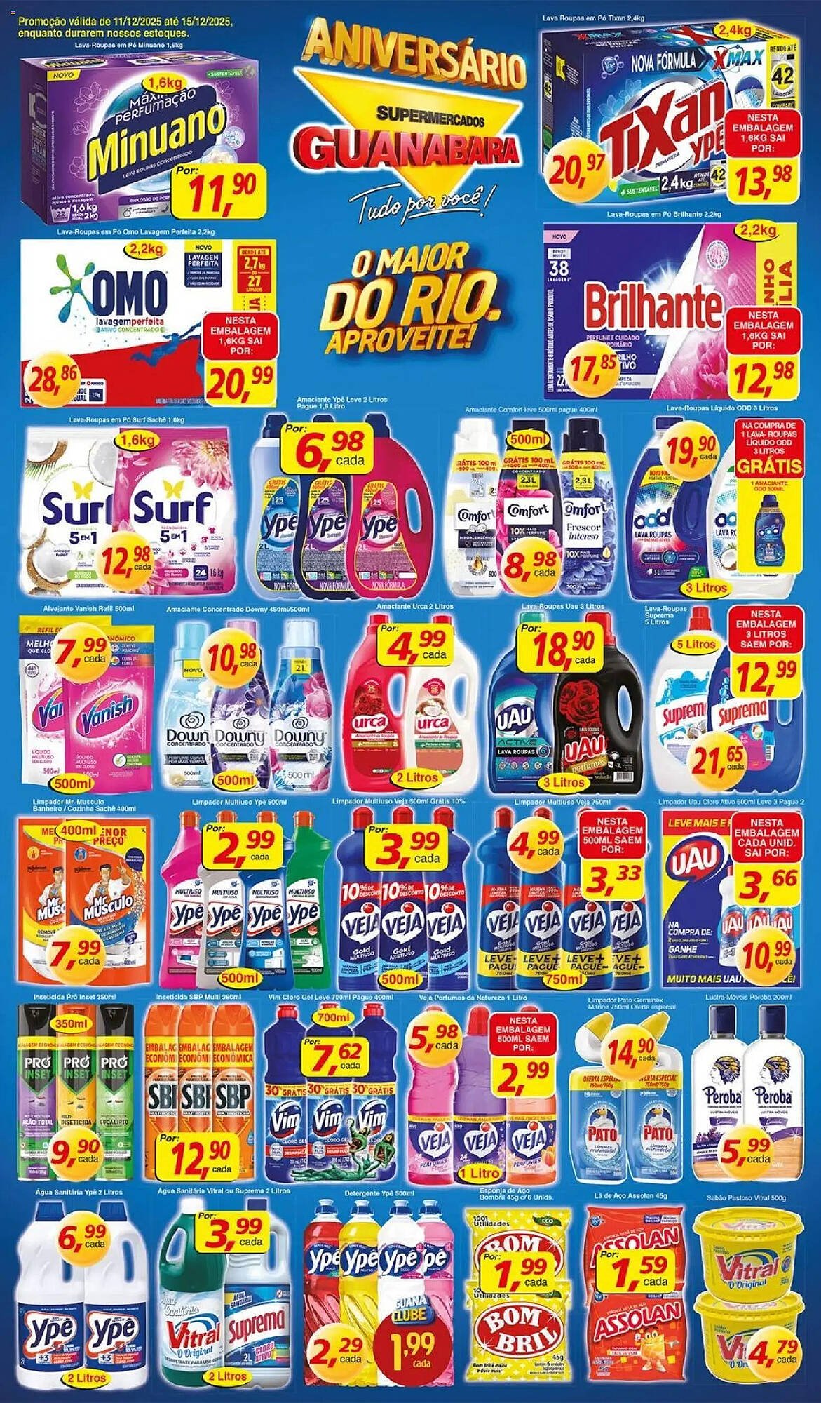 Encarte Supermercados Guanabara (2025-12-11 - 2025-12-15)