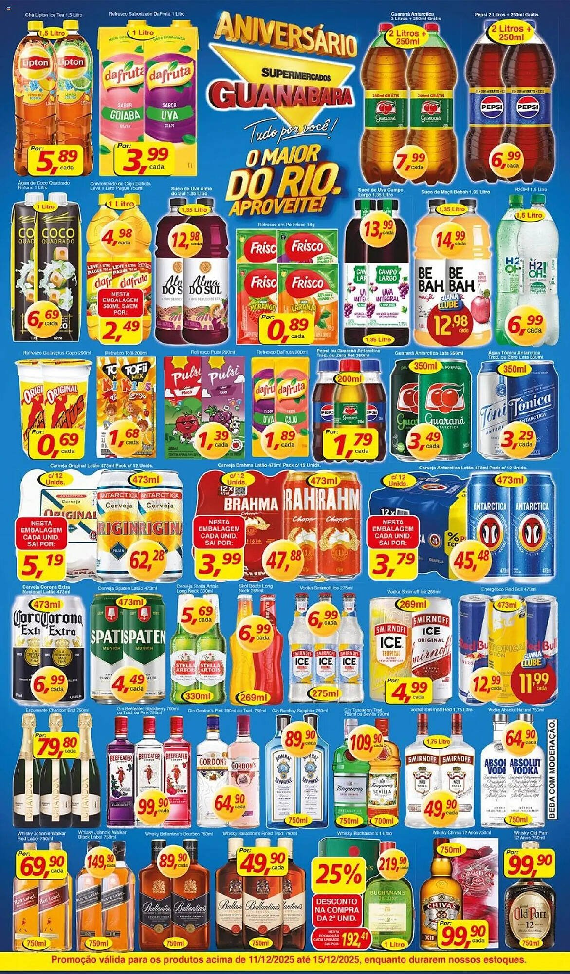 Encarte Supermercados Guanabara (2025-12-11 - 2025-12-15)
