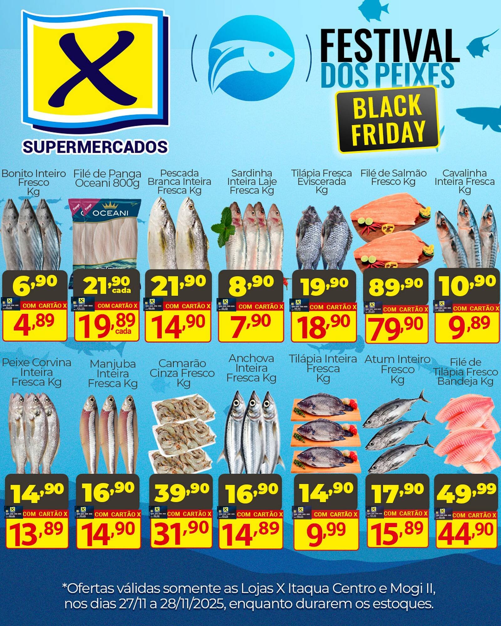 Folheto X Supermercados (2025-11-26 - 2025-11-28)