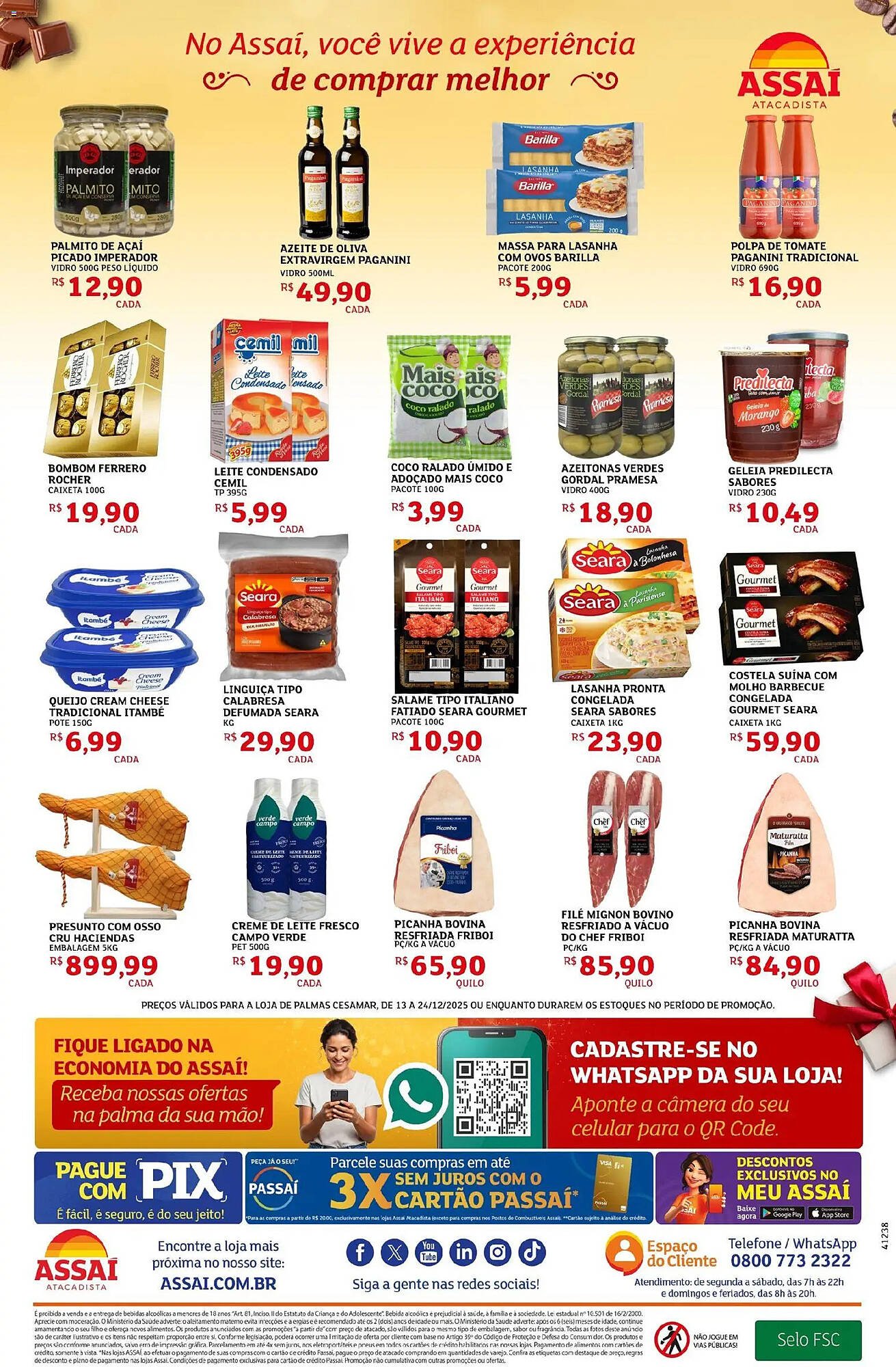 Encarte Assaí Atacadista (2025-12-13 - 2025-12-24)