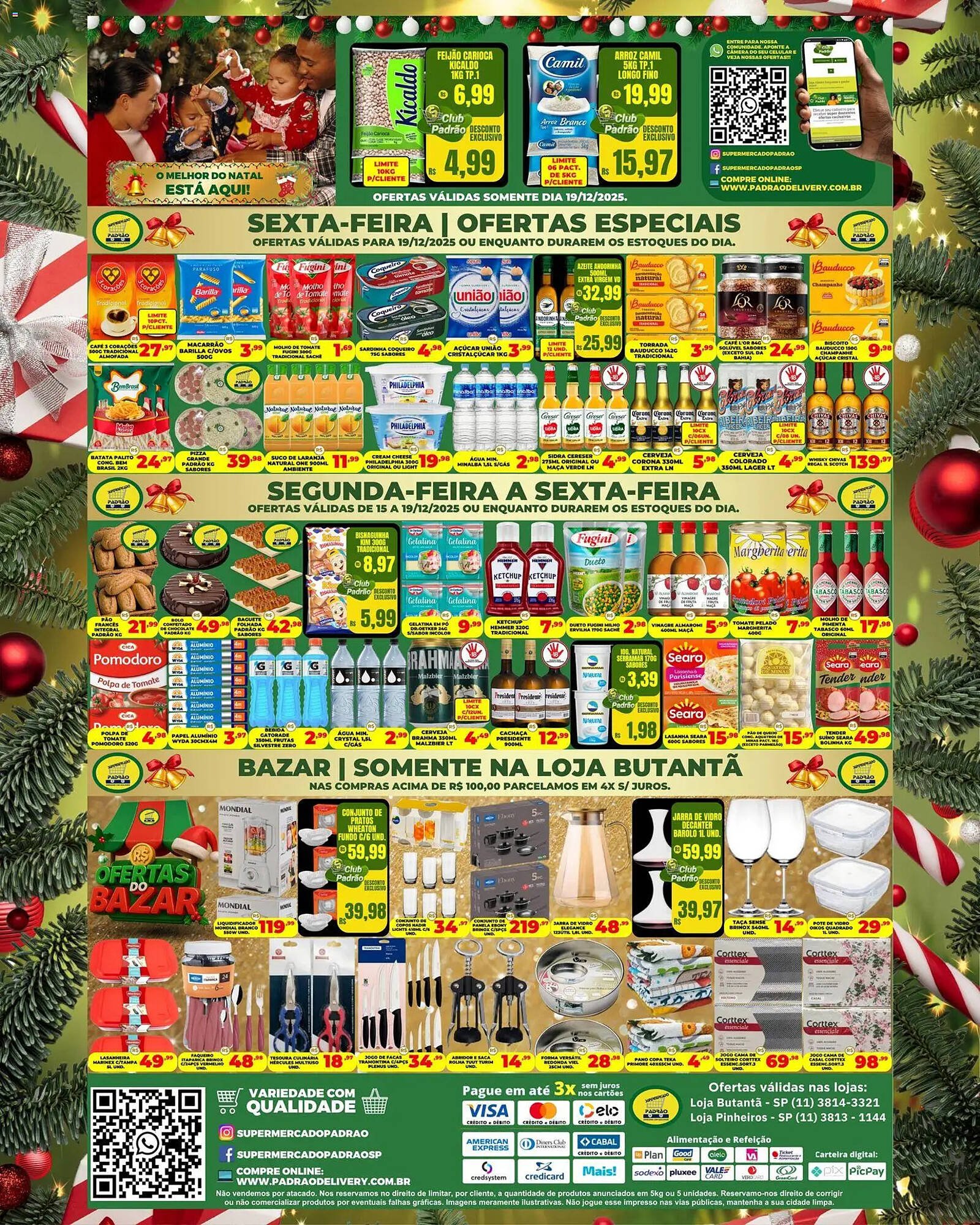 Folheto Supermercado Padrão (2025-12-15 - 2025-12-19)