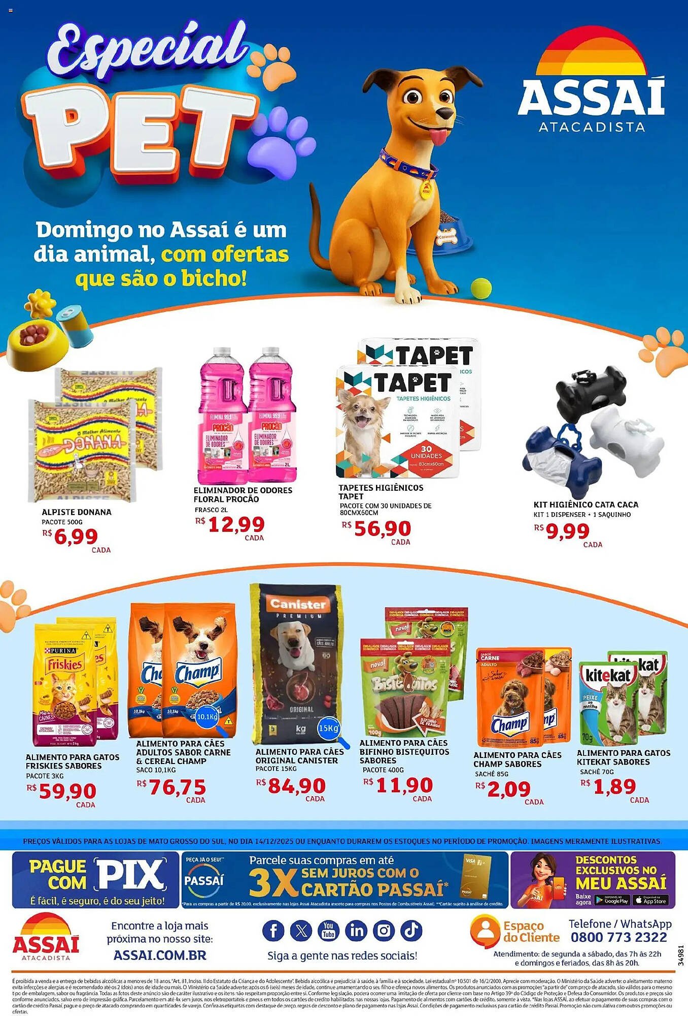 Encarte Assaí Atacadista (2025-12-14 - 2025-12-15)