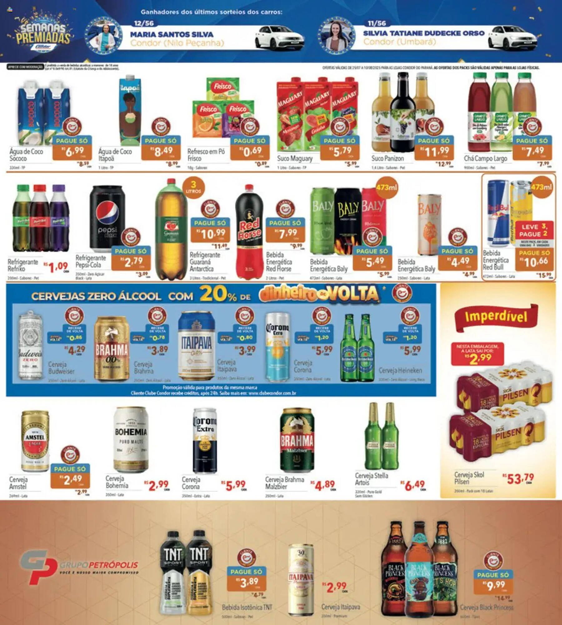 Catálogo Supermercados Condor (2025-07-25 - 2025-08-10)