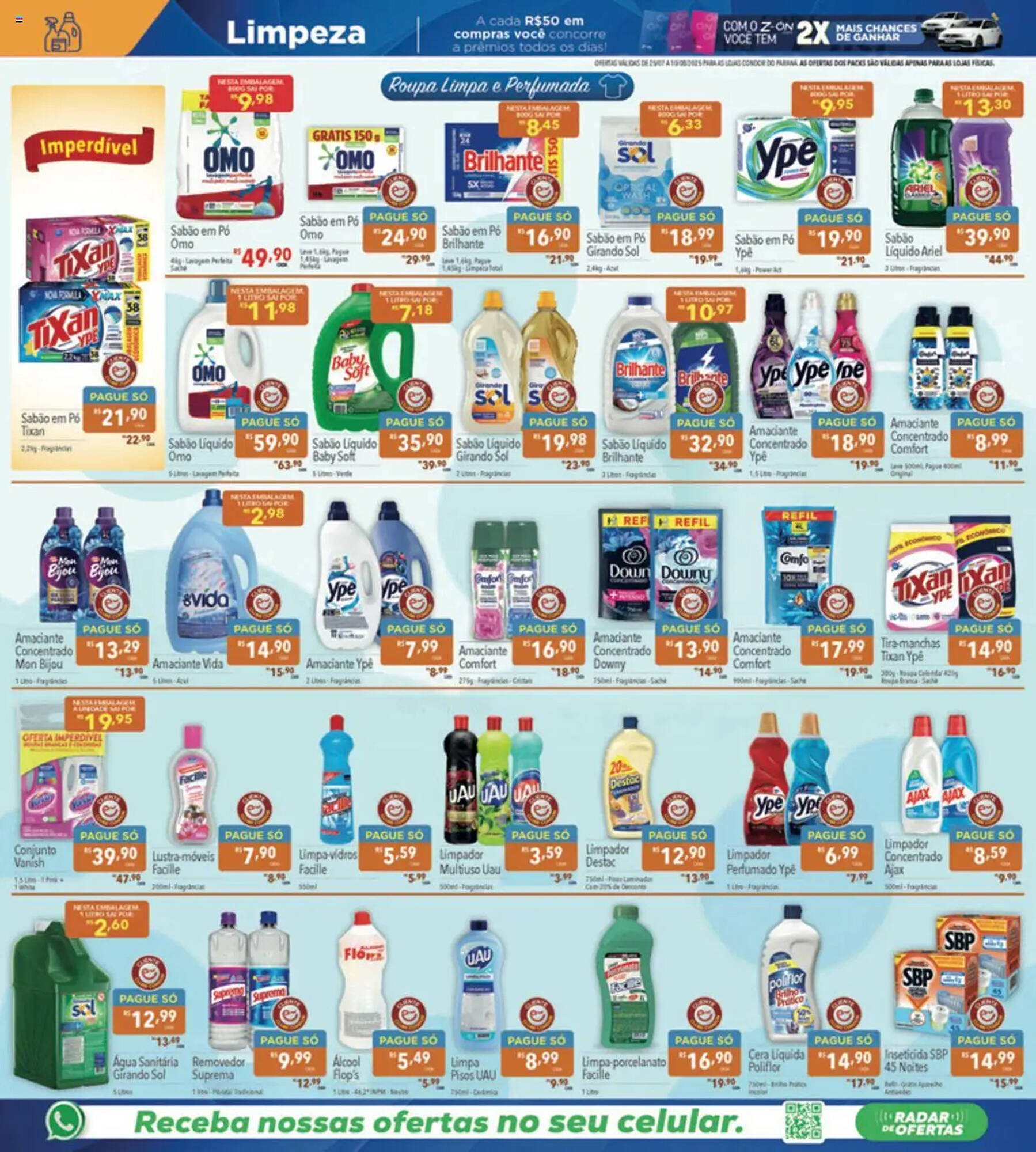 Catálogo Supermercados Condor (2025-07-25 - 2025-08-10)