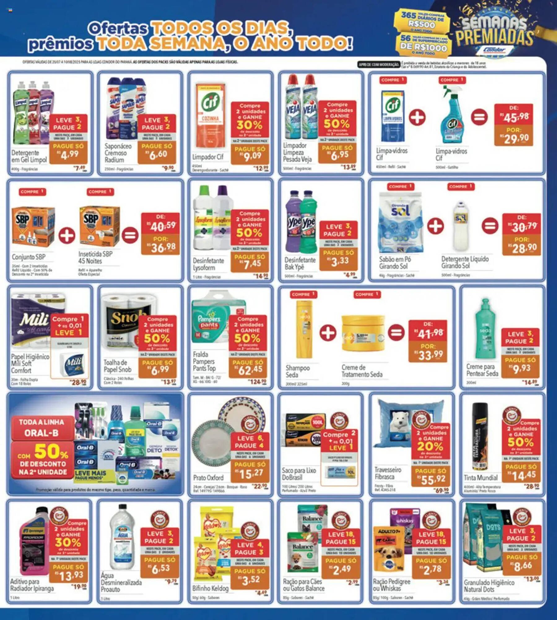 Catálogo Supermercados Condor (2025-07-25 - 2025-08-10)