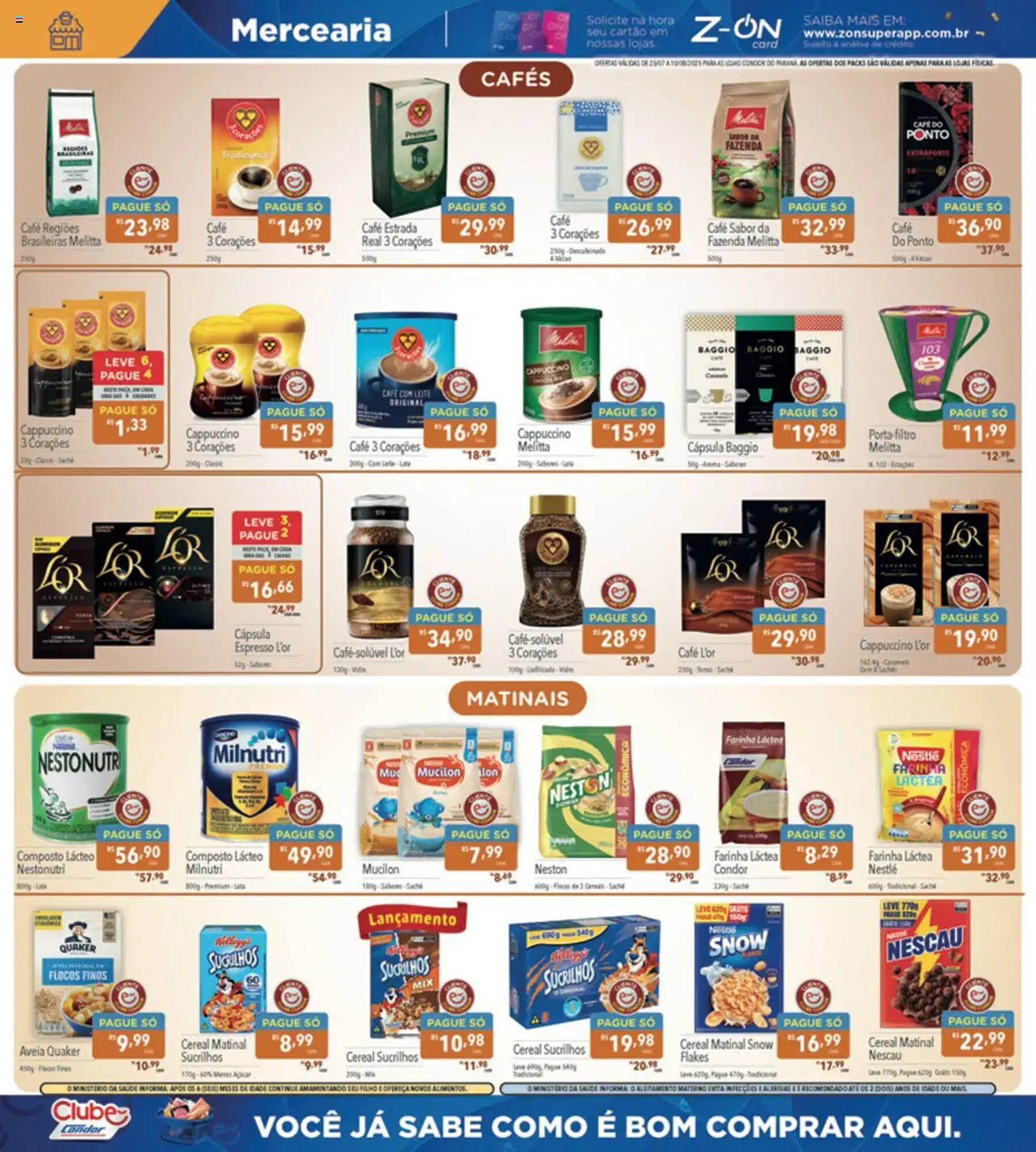 Catálogo Supermercados Condor (2025-07-25 - 2025-08-10)