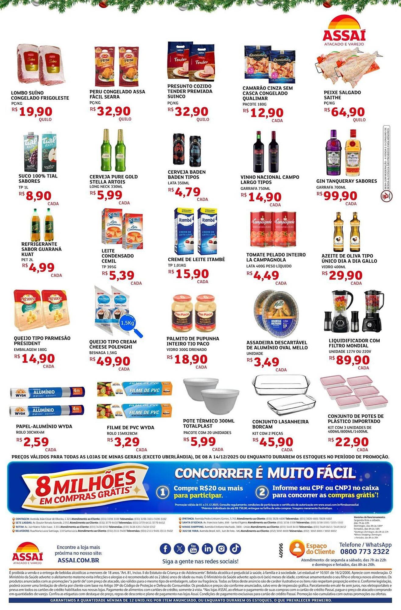 Encarte Assaí Atacadista (2025-12-09 - 2025-12-14)