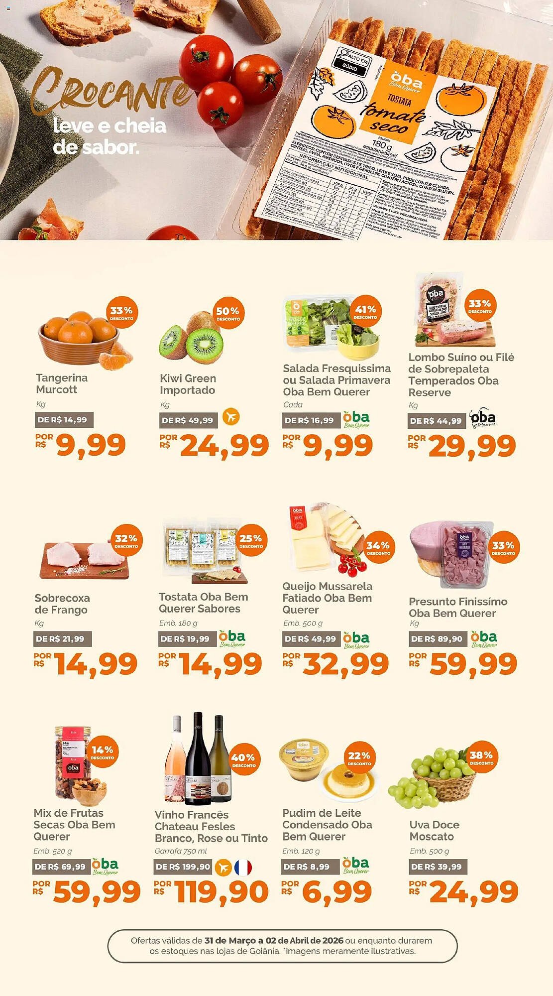 Folheto Oba Hortifruti (2026-03-31 - 2026-04-03)