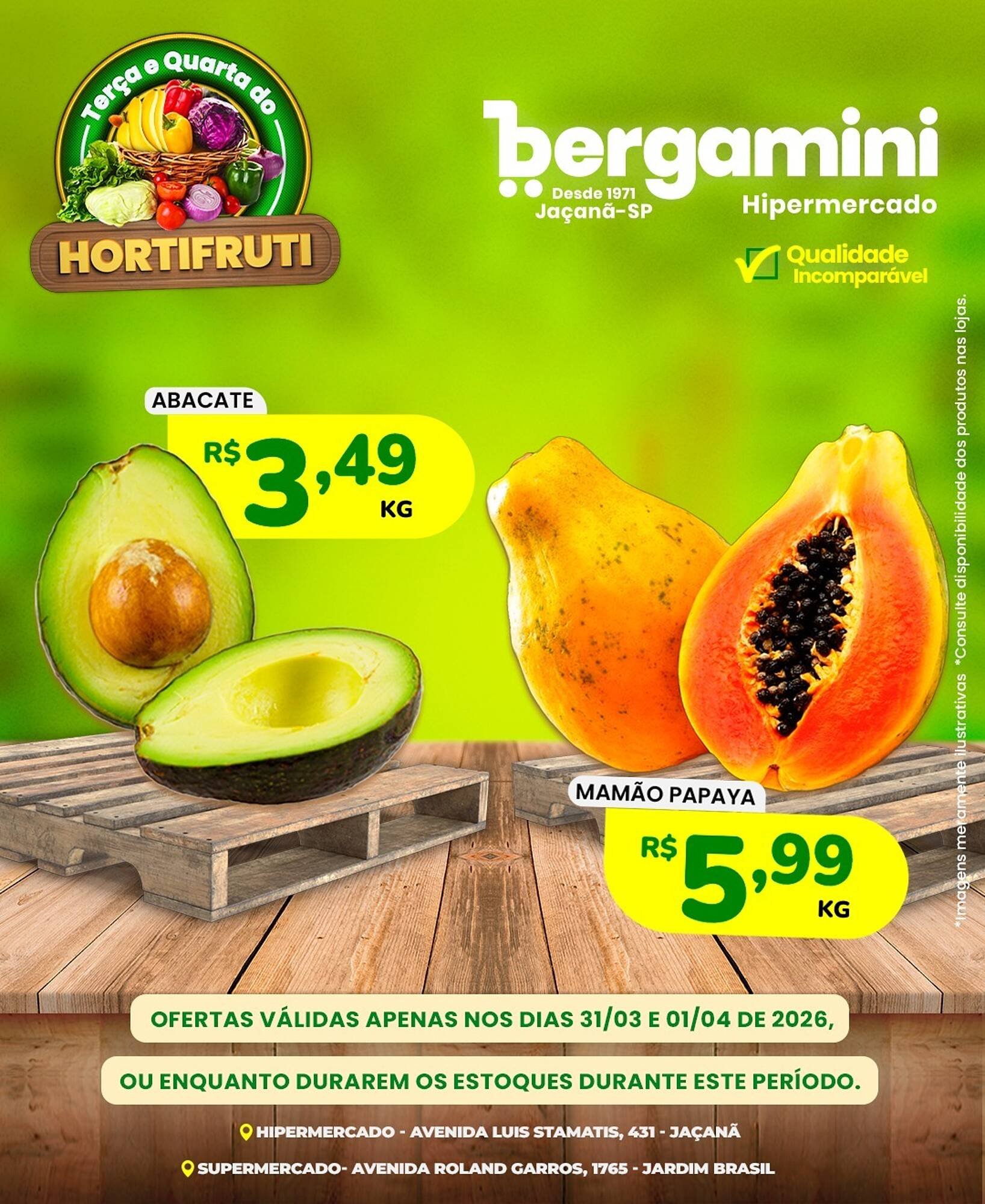 Catálogo Supermercado Bergamini (2026-03-31 - 2026-04-01)