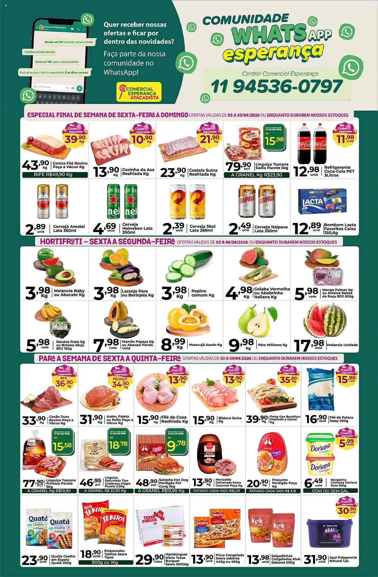 Folheto Comercial Esperança (2026-04-03 - 2026-04-09)