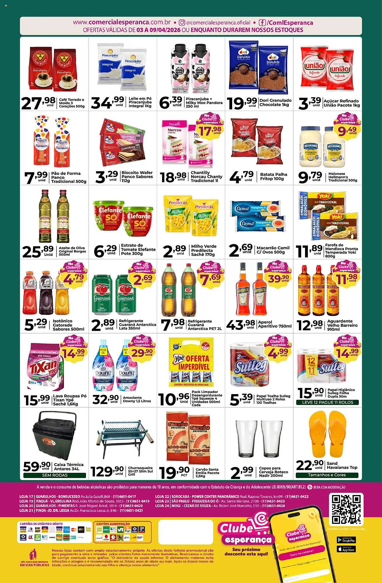 Folheto Comercial Esperança (2026-04-03 - 2026-04-09)